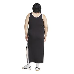 adidas Originals Women's 3-Stripes Adicolor Tank Maxi Dress -Black