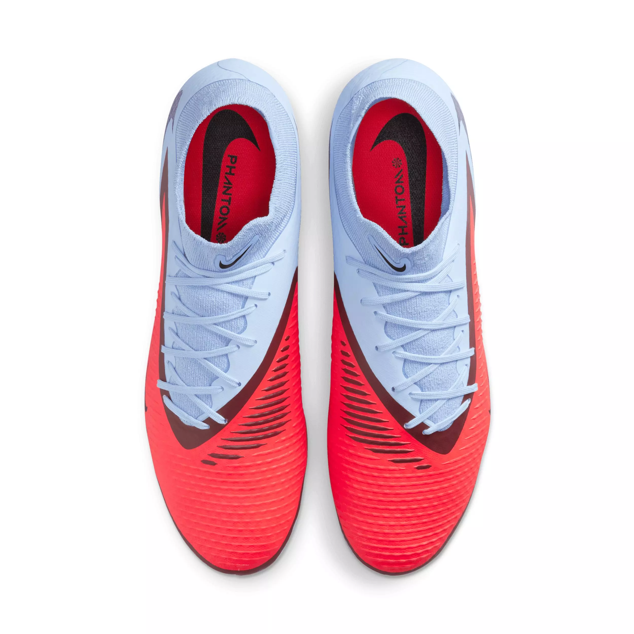 Nike Phantom 6 High Academy MG "Royal Tint/Bright Crimson" Men's Soccer Cleat - ROYAL/CRIMSON