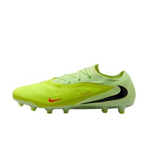 Nike Phantom 6 Low Pro Artificial Grass "Hyper Crimson/Limelight/Black" Men's Soccer Cleat