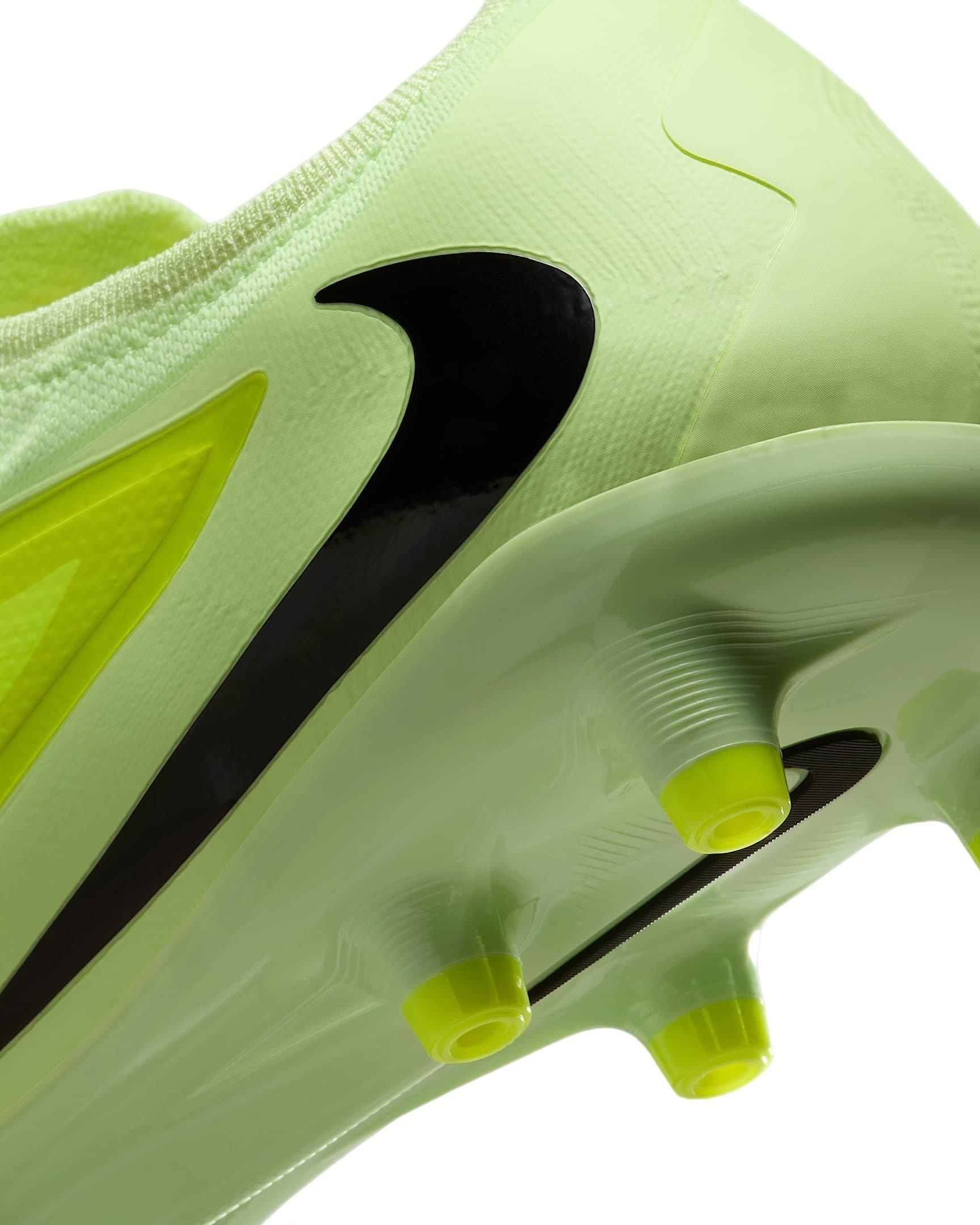 Nike Phantom 6 Low Pro Artificial Grass "Hyper Crimson/Limelight/Black" Men's Soccer Cleat - HYPER CRIMSON/LIMELIGHT/BLACK Thumbnail View 7
