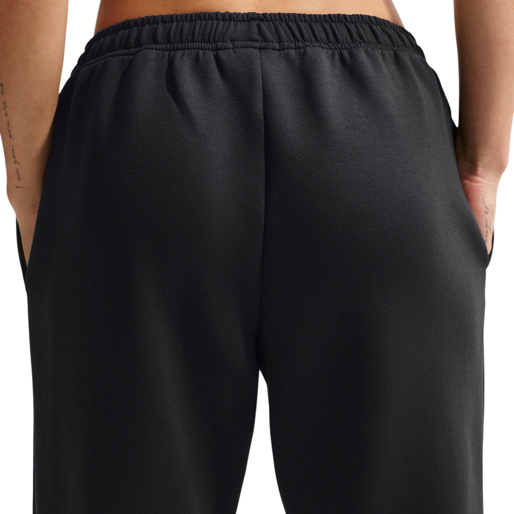 Nike Women's One Dri-FIT Pants - Black/Red/White - BLACK/RED/WHITE Thumbnail View 2