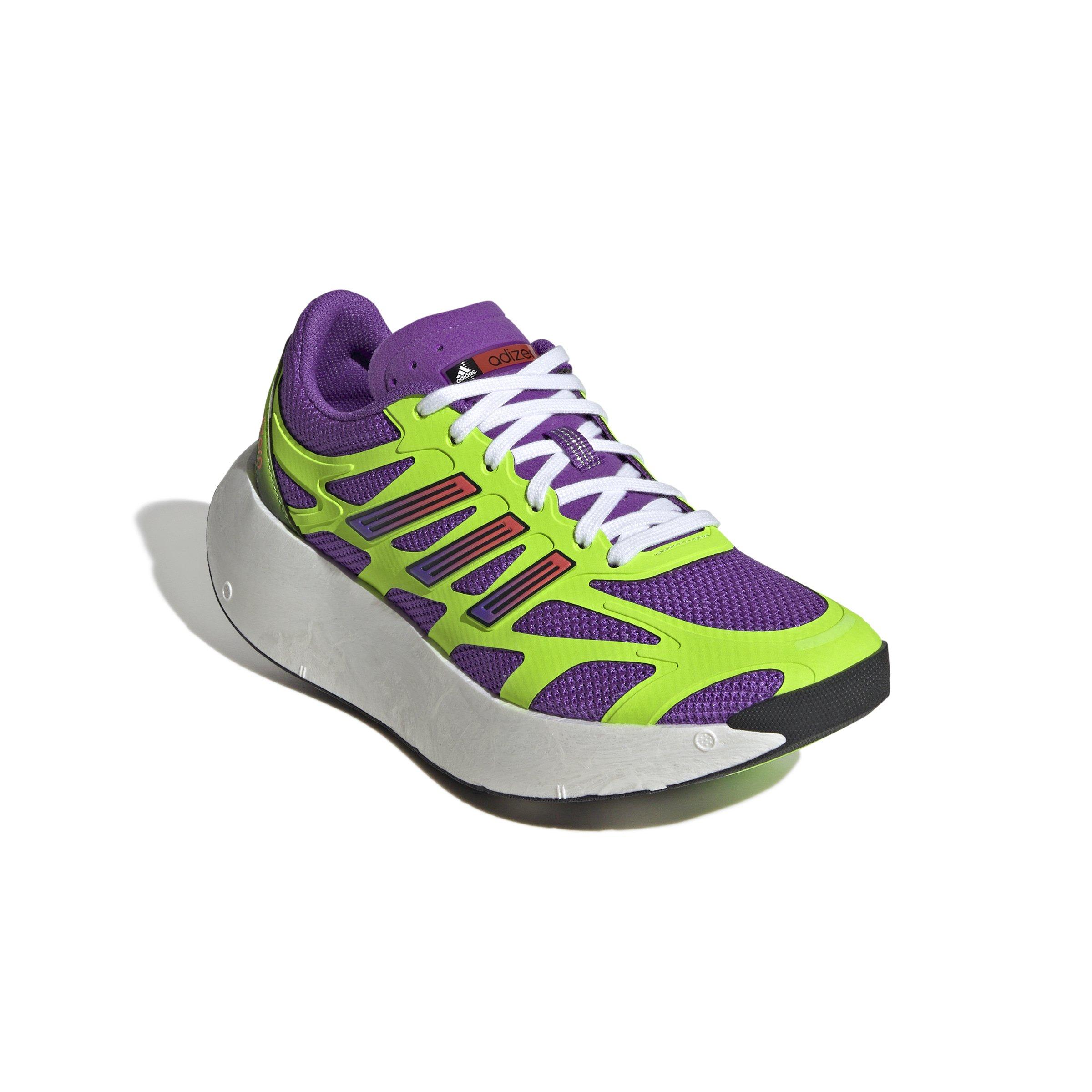 adidas Originals Adizero Aruku "Active Purple/Solar Green/Silver Metallic" Women's Shoe - PURPLE/GREEN/SILVER Thumbnail View 3
