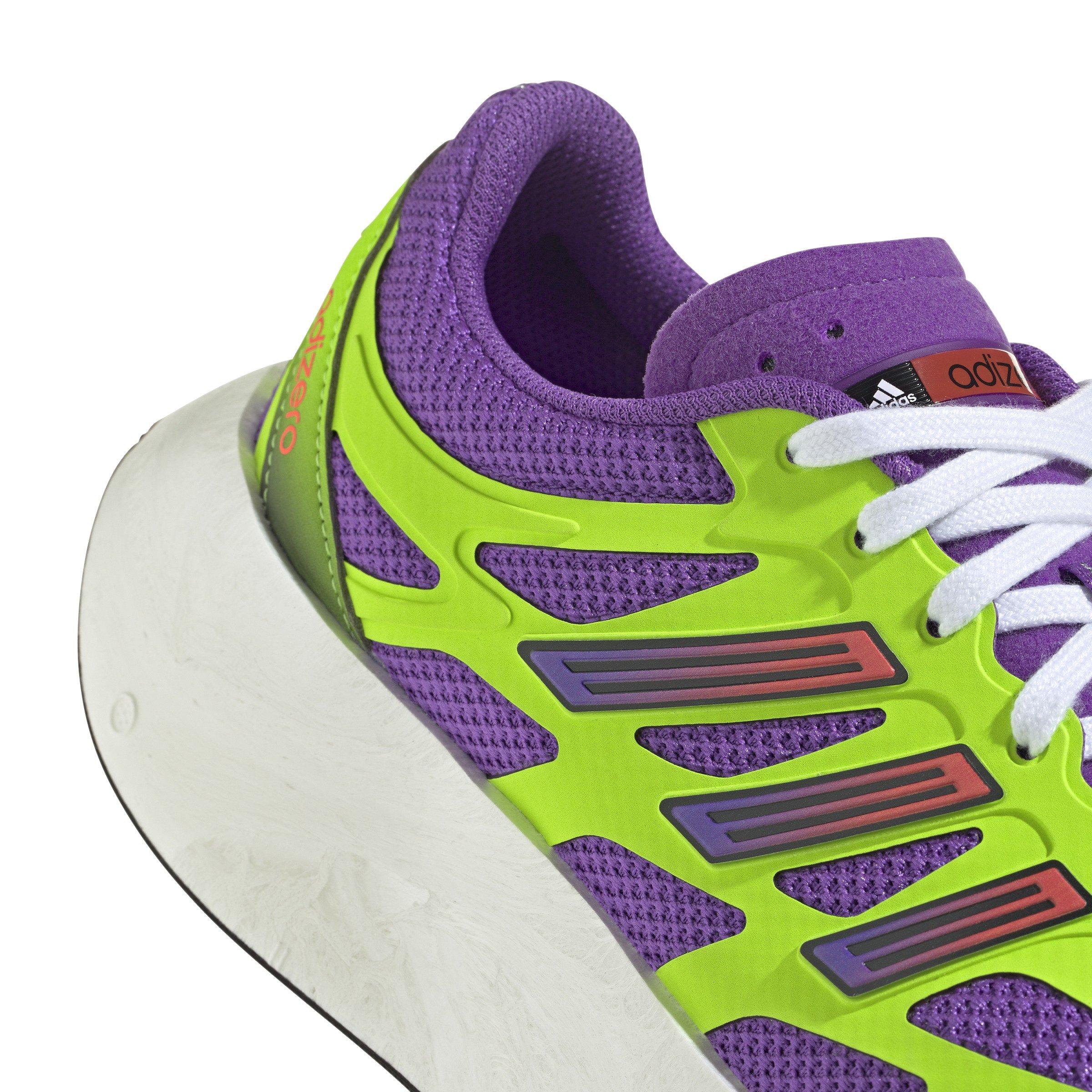 adidas Originals Adizero Aruku "Active Purple/Solar Green/Silver Metallic" Women's Shoe - PURPLE/GREEN/SILVER Thumbnail View 8