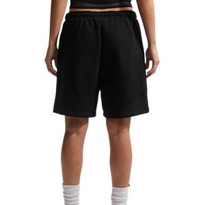 Nike Women's Studio Fleece Med-Weight Oversized HR Cargo Pants - Black - BLACK