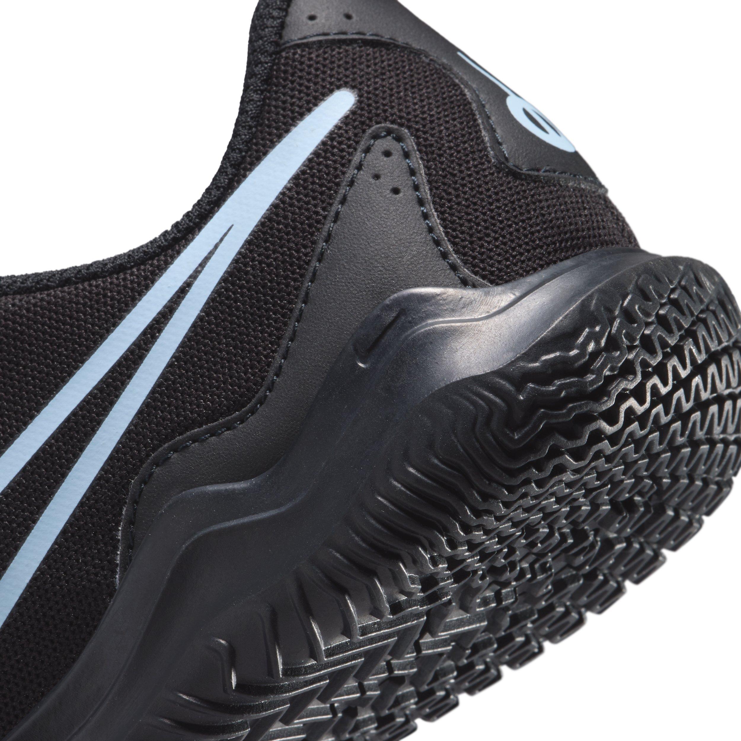 Nike Jr. Tiempo Legend 10 Club IC Grade School Kids' "Black/Black" Soccer Shoe