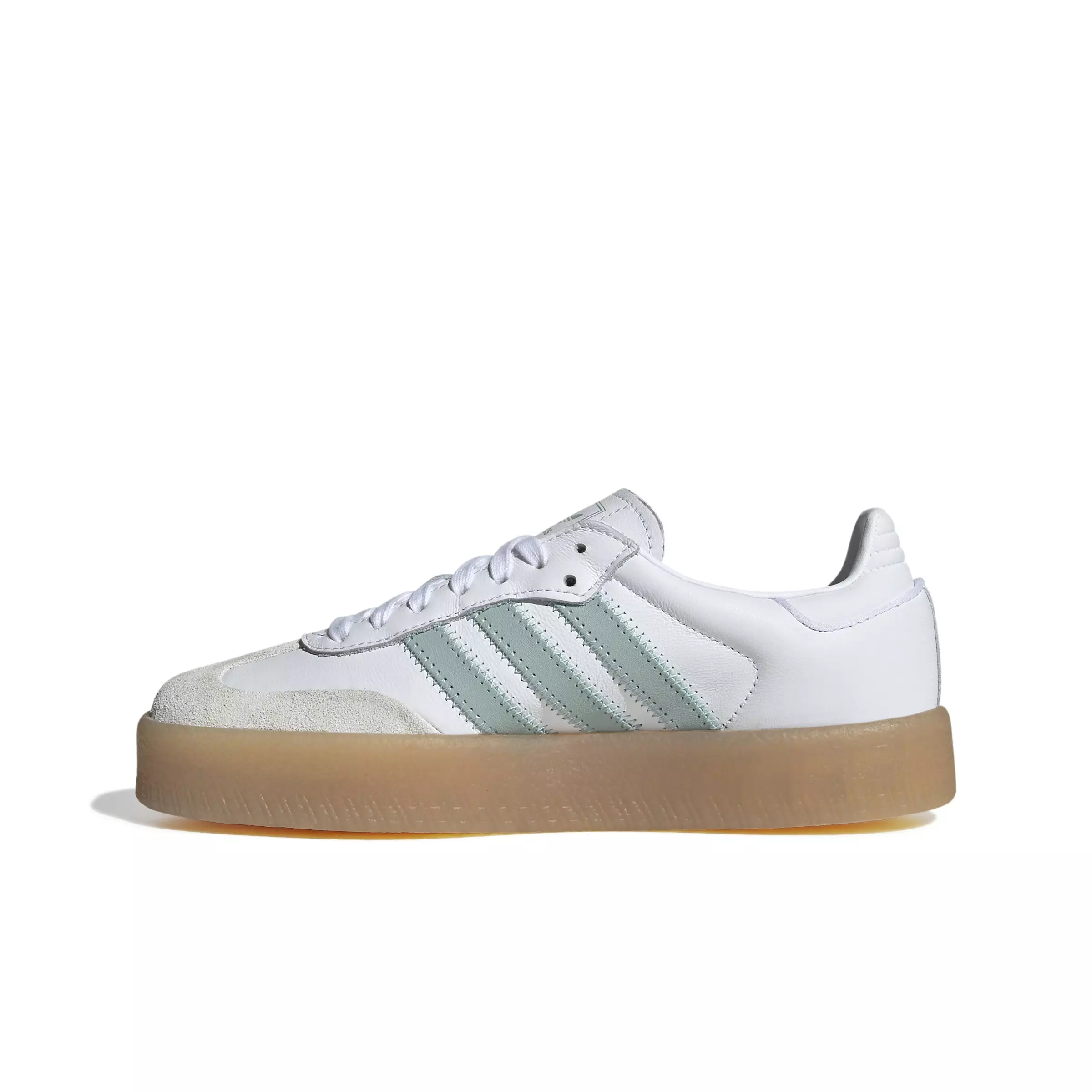 adidas Originals Sambae "Ftwr White/Wonder Blue/Off White" Women's Shoe - WHITE/BLUE/OFF WHITE