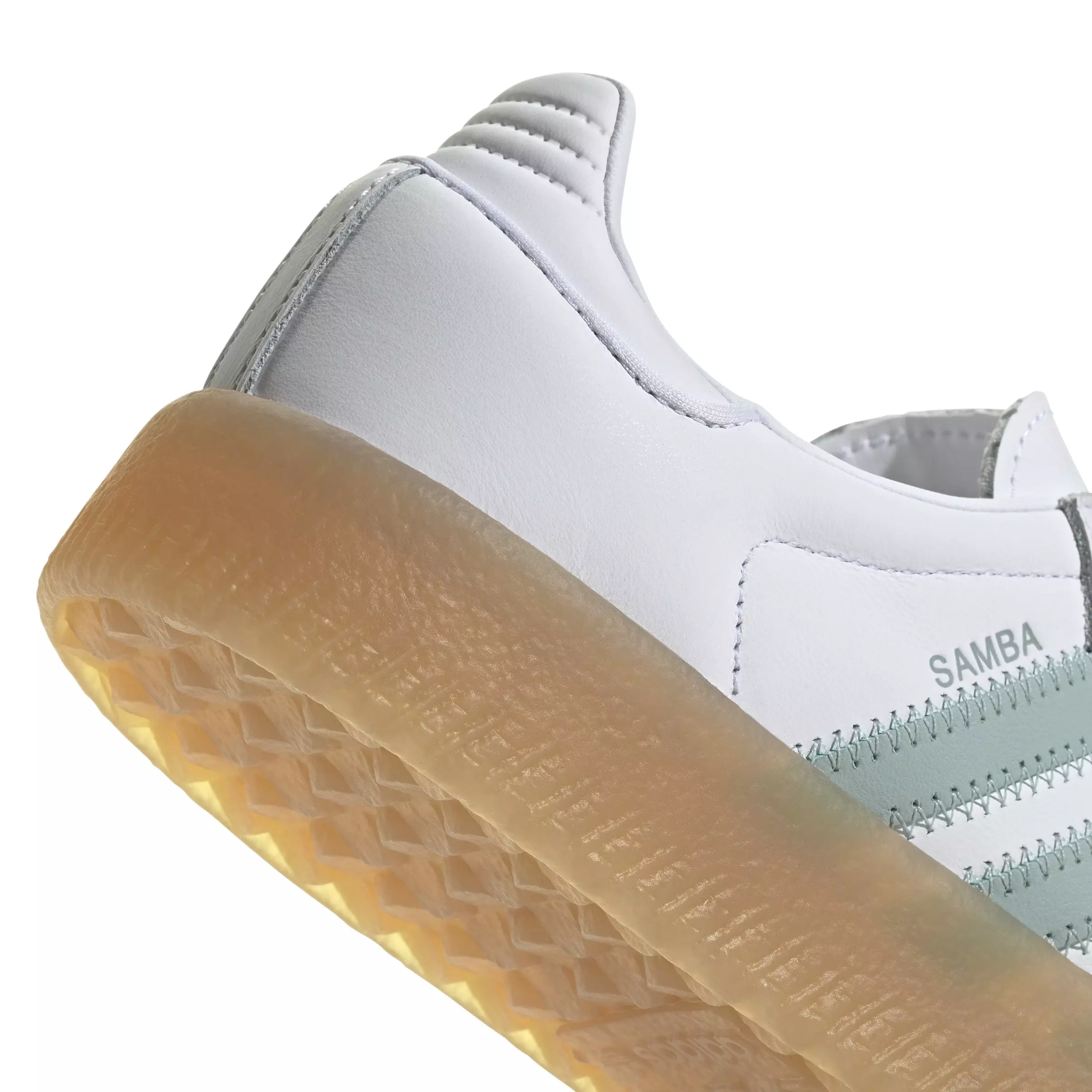 adidas Originals Sambae "Ftwr White/Wonder Blue/Off White" Women's Shoe - WHITE/BLUE/OFF WHITE