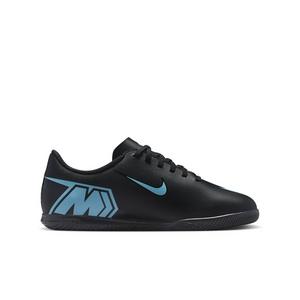 Nike Jr. Mercurial Vapor 16 Club IC "Black/Ice Blue" Grade School Kids' Soccer Shoe