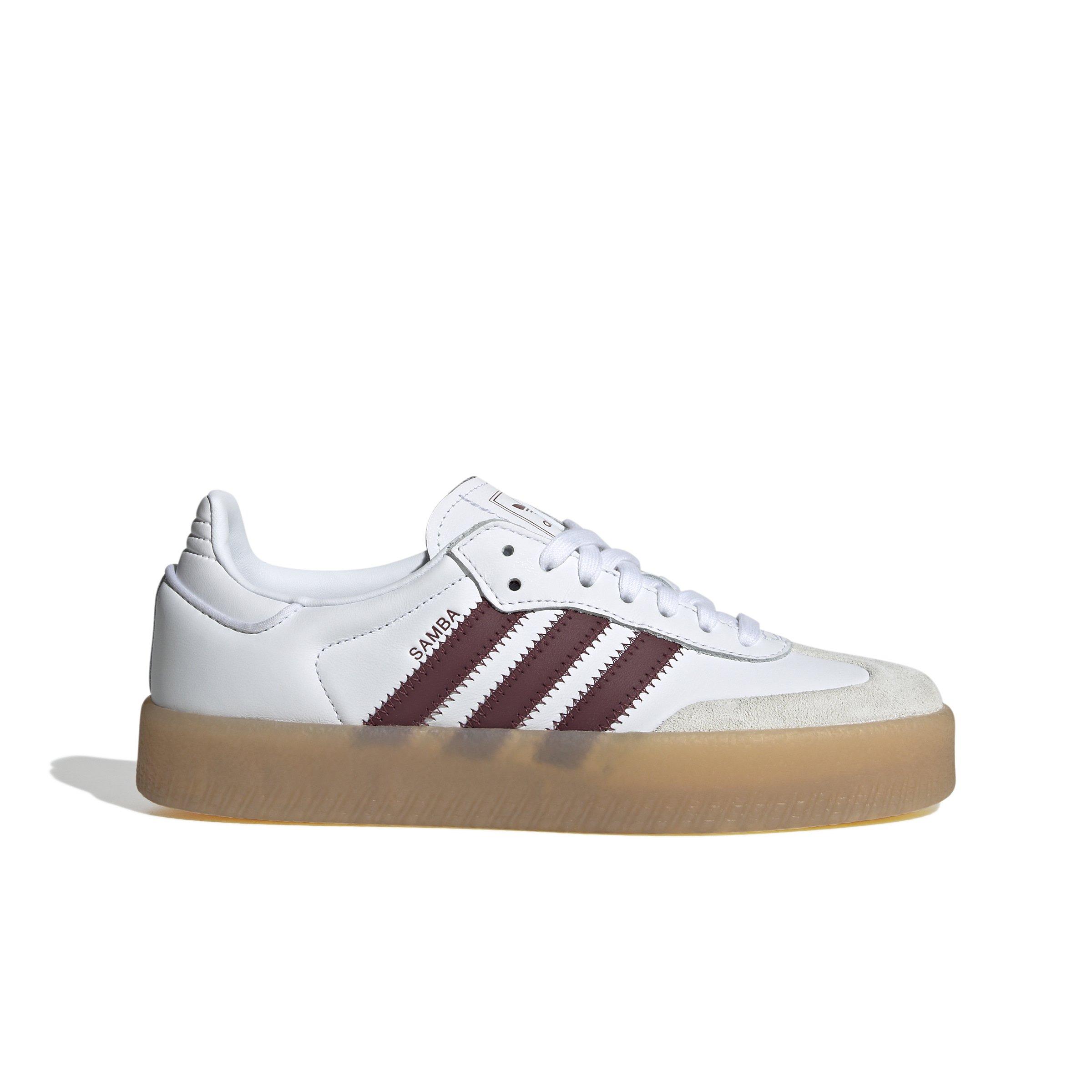 adidas Originals Sambae "Ftwr White/Shadow Red/Off White" Women's Shoe - WHITE/RED/OFF WHITE Thumbnail View 1