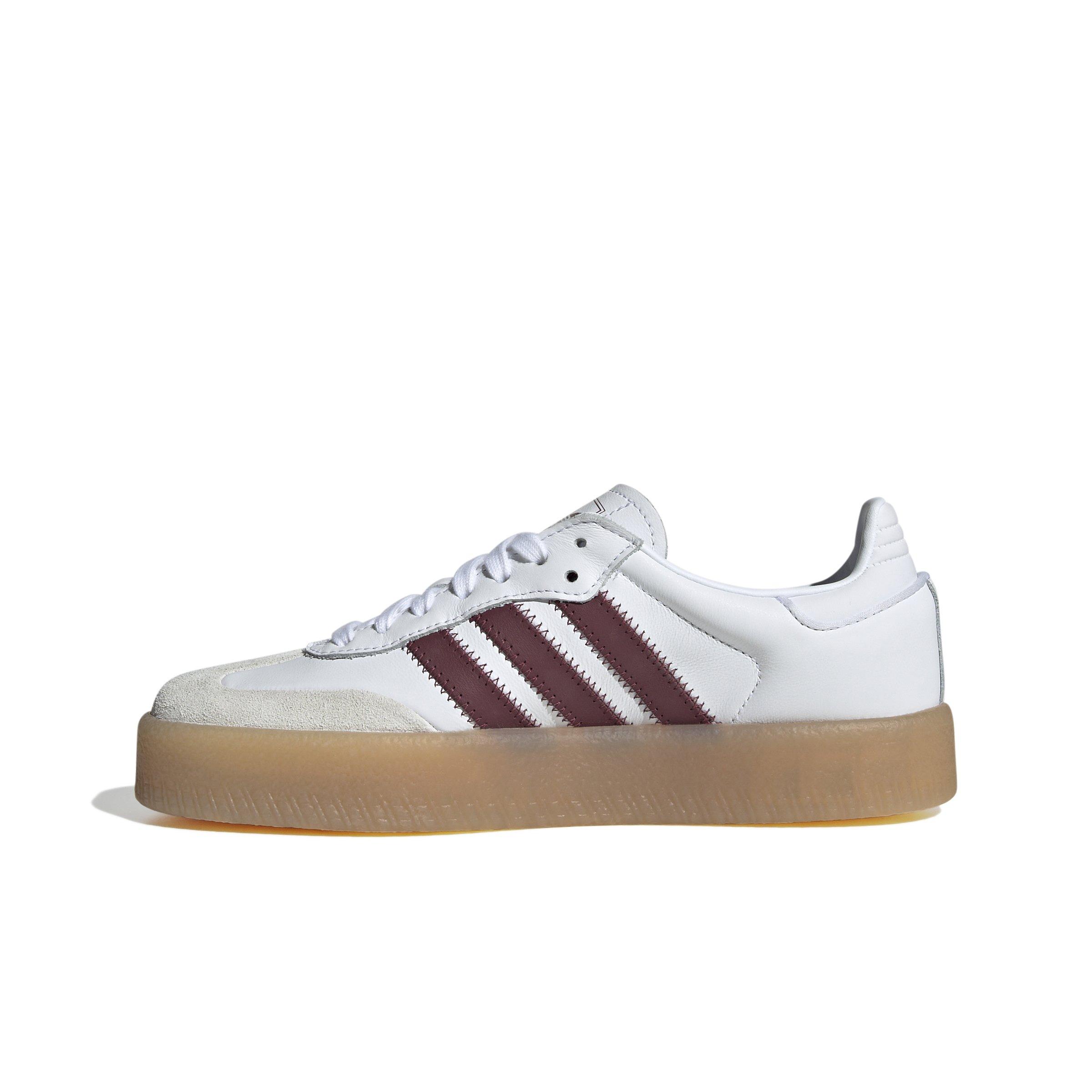 adidas Originals Sambae "Ftwr White/Shadow Red/Off White" Women's Shoe - WHITE/RED/OFF WHITE Thumbnail View 2