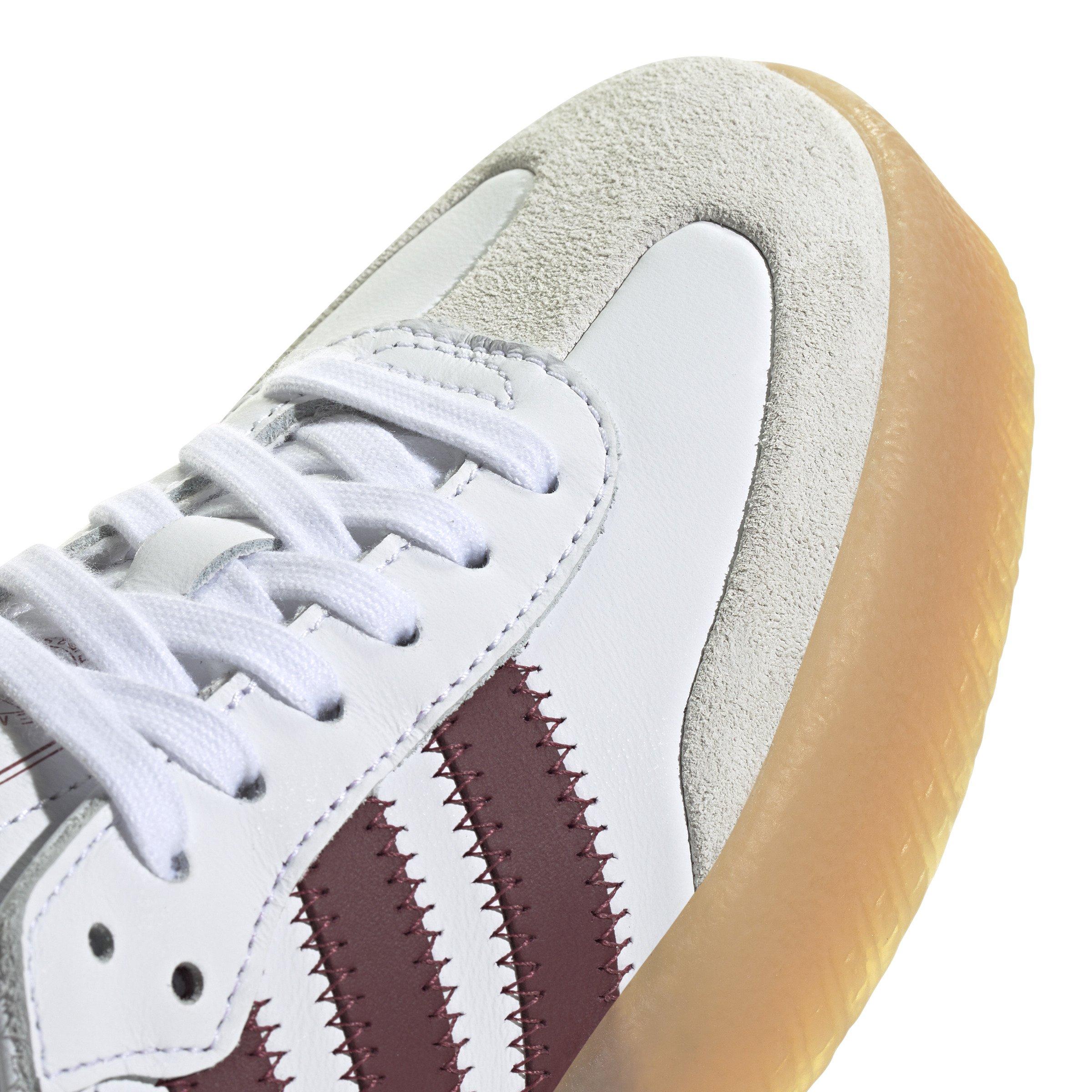 adidas Originals Sambae "Ftwr White/Shadow Red/Off White" Women's Shoe - WHITE/RED/OFF WHITE Thumbnail View 7