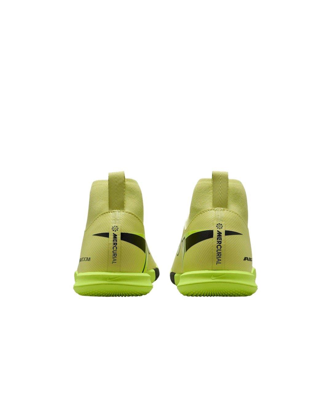 Nike Jr. Mercurial Superfly 10 Academy IC Grade School Kids' "Limelight/Crimson/Volt" Soccer Shoe