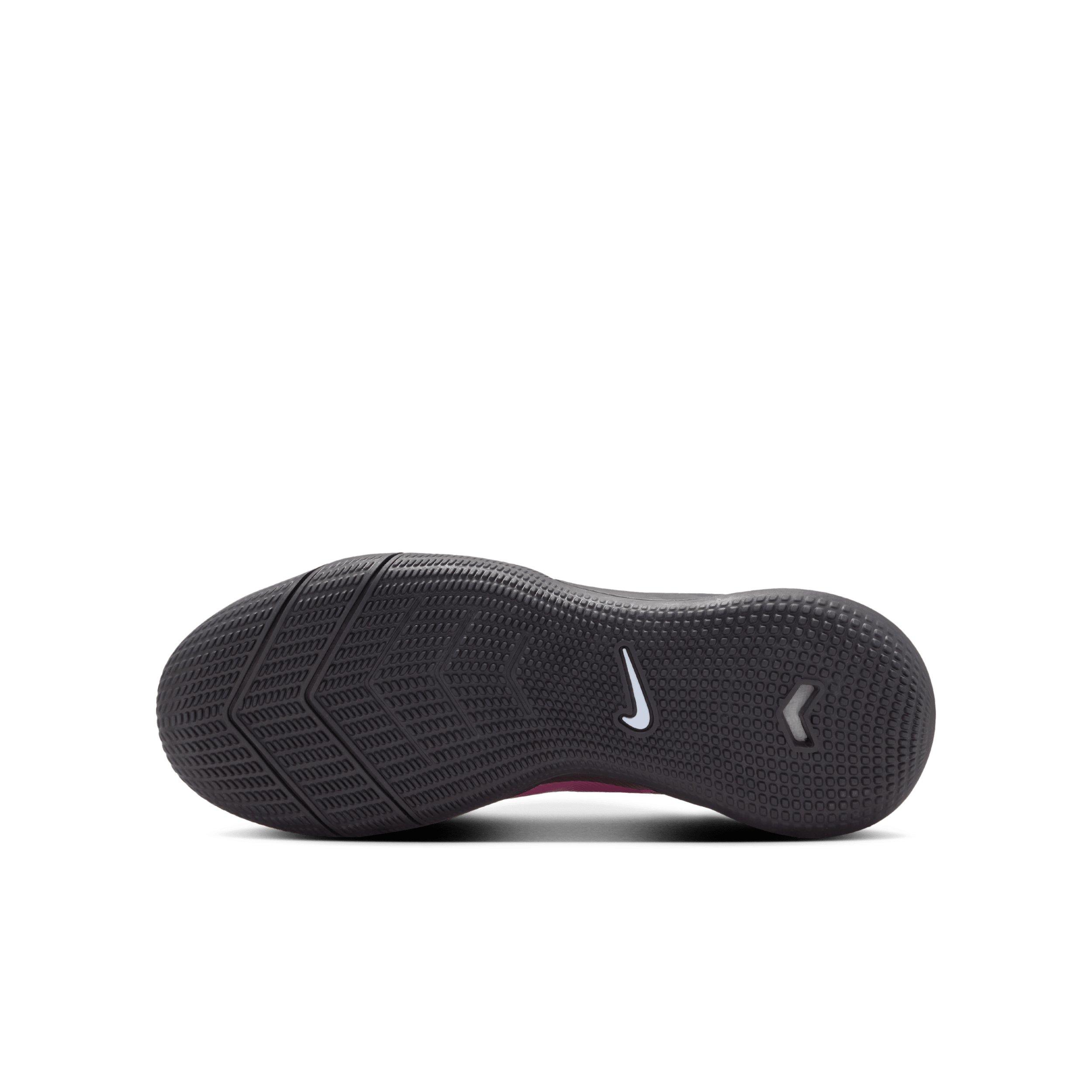 Nike Jr. Mercurial Superfly 10 Academy IC Grade School Kids' "Flamingo/Crimson/Black" Soccer Shoe