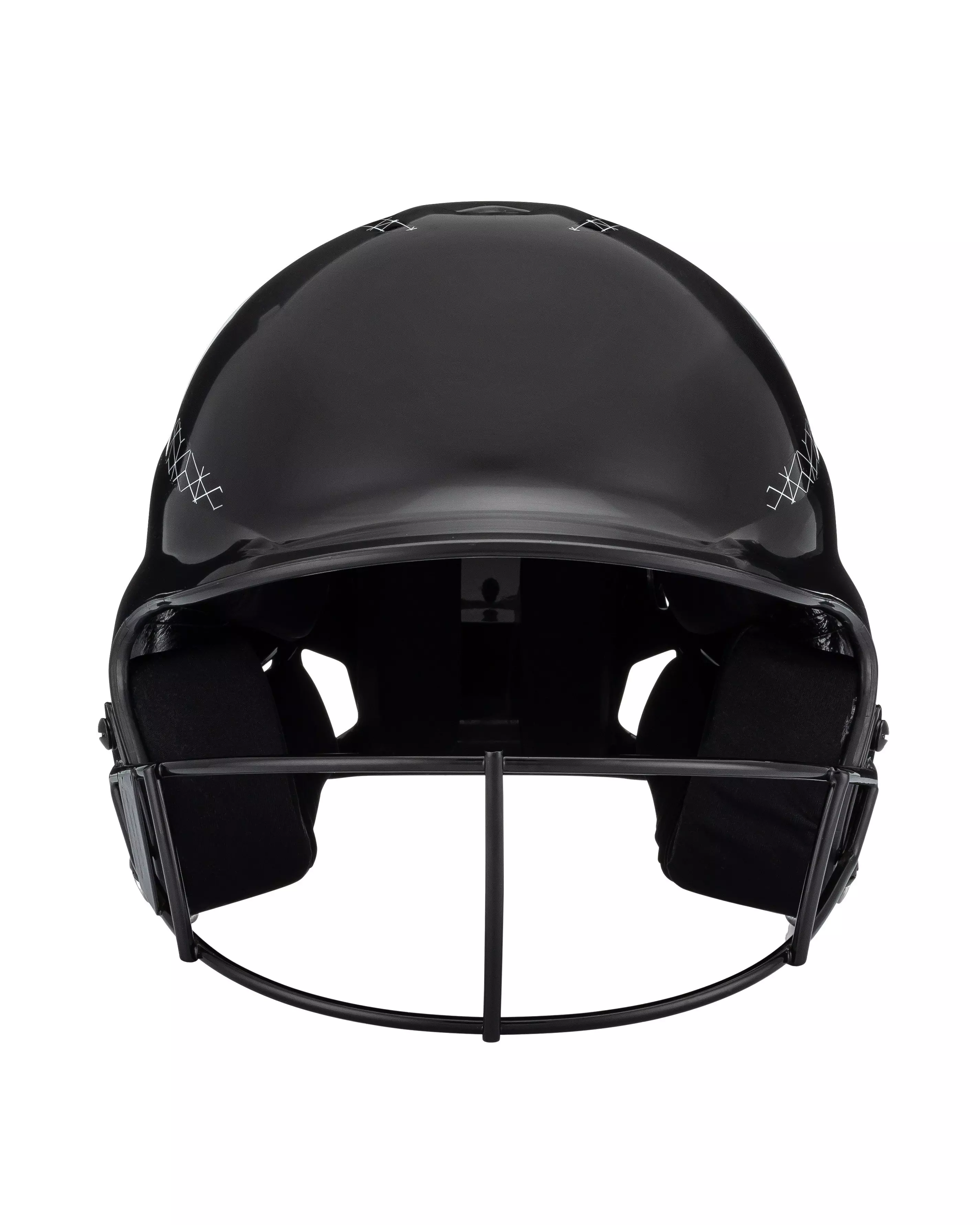 RIP-IT Vision Classic M/L Softball Batting Helmet 2.0 - BLACK