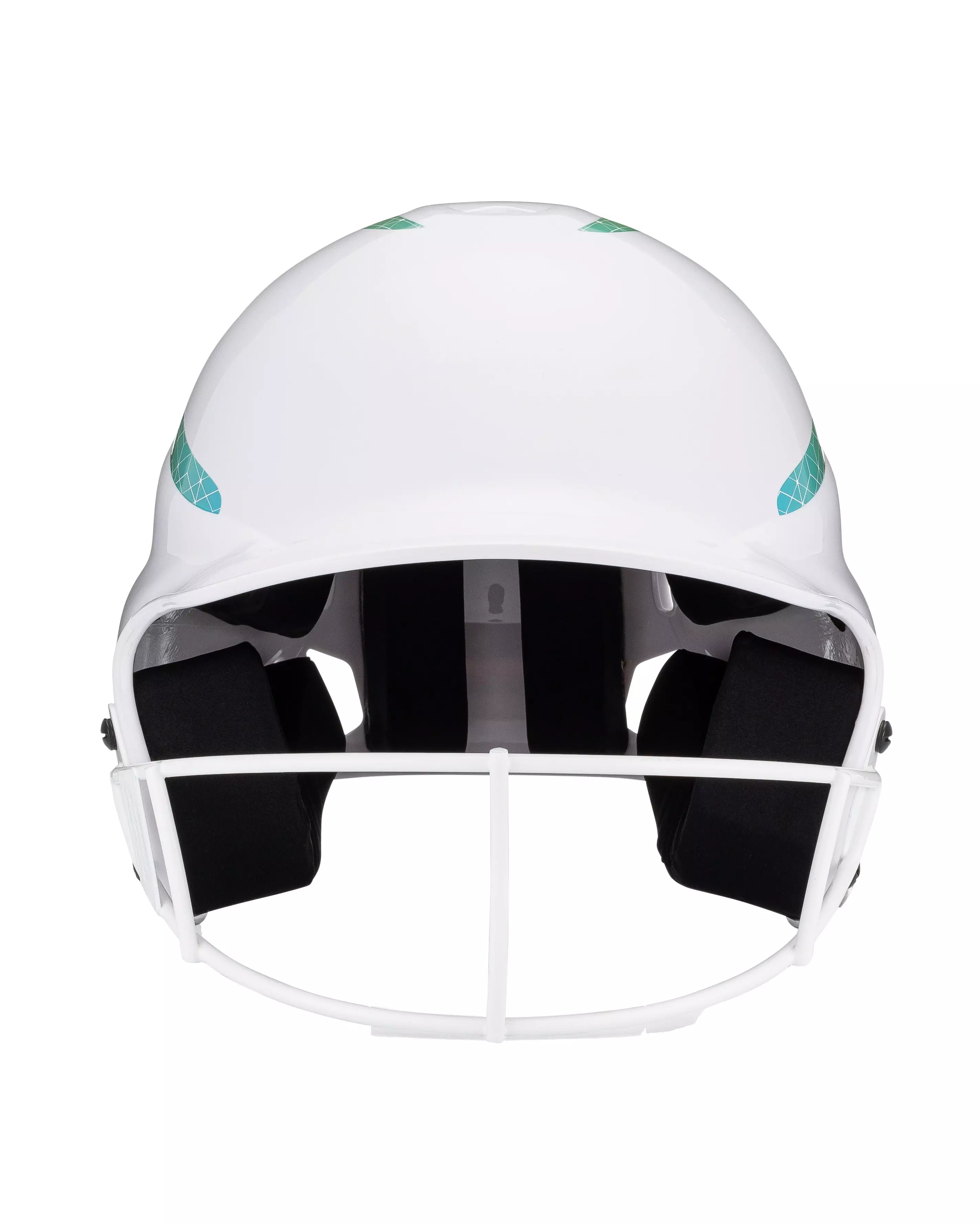 RIP-IT Vision Classic M/L Softball Batting Helmet 2.0 - WHITE/LIME