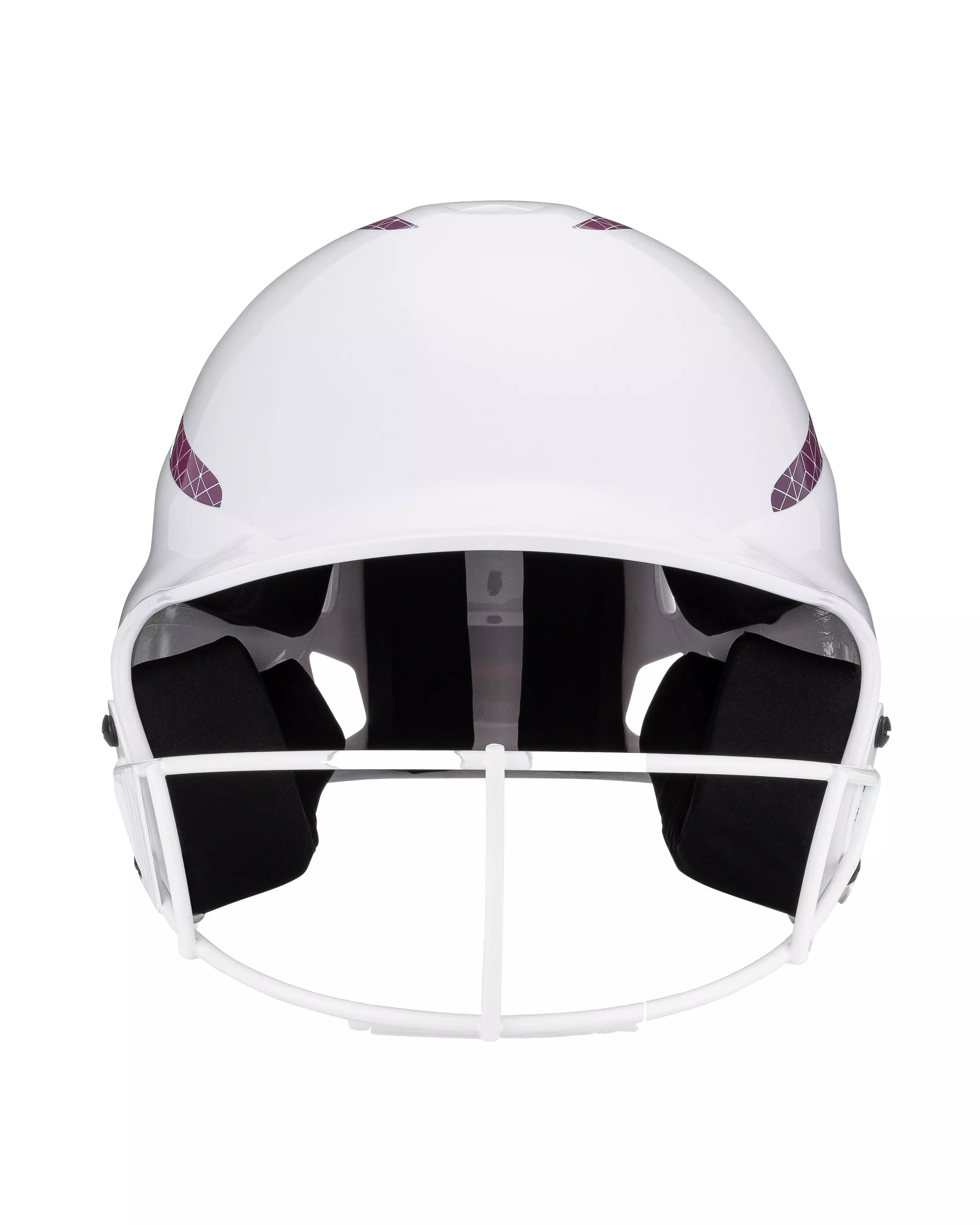RIP-IT Vision Classic M/L Softball Batting Helmet 2.0 - WHITE/PINK