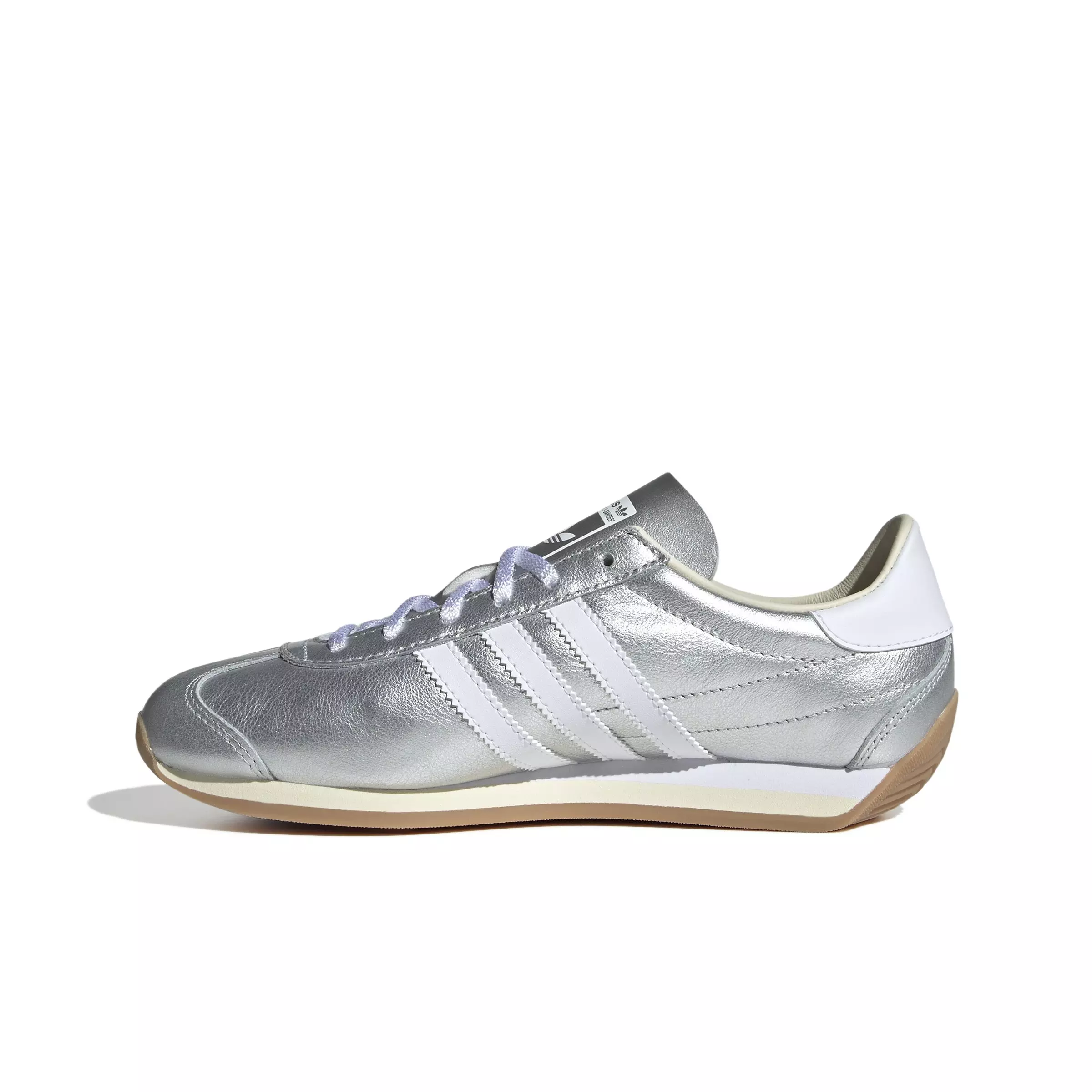 adidas Originals Country OG "Silver Metallic/Ftwr White/Cream White" Women's Shoe - SILVER/WHITE/CREAM