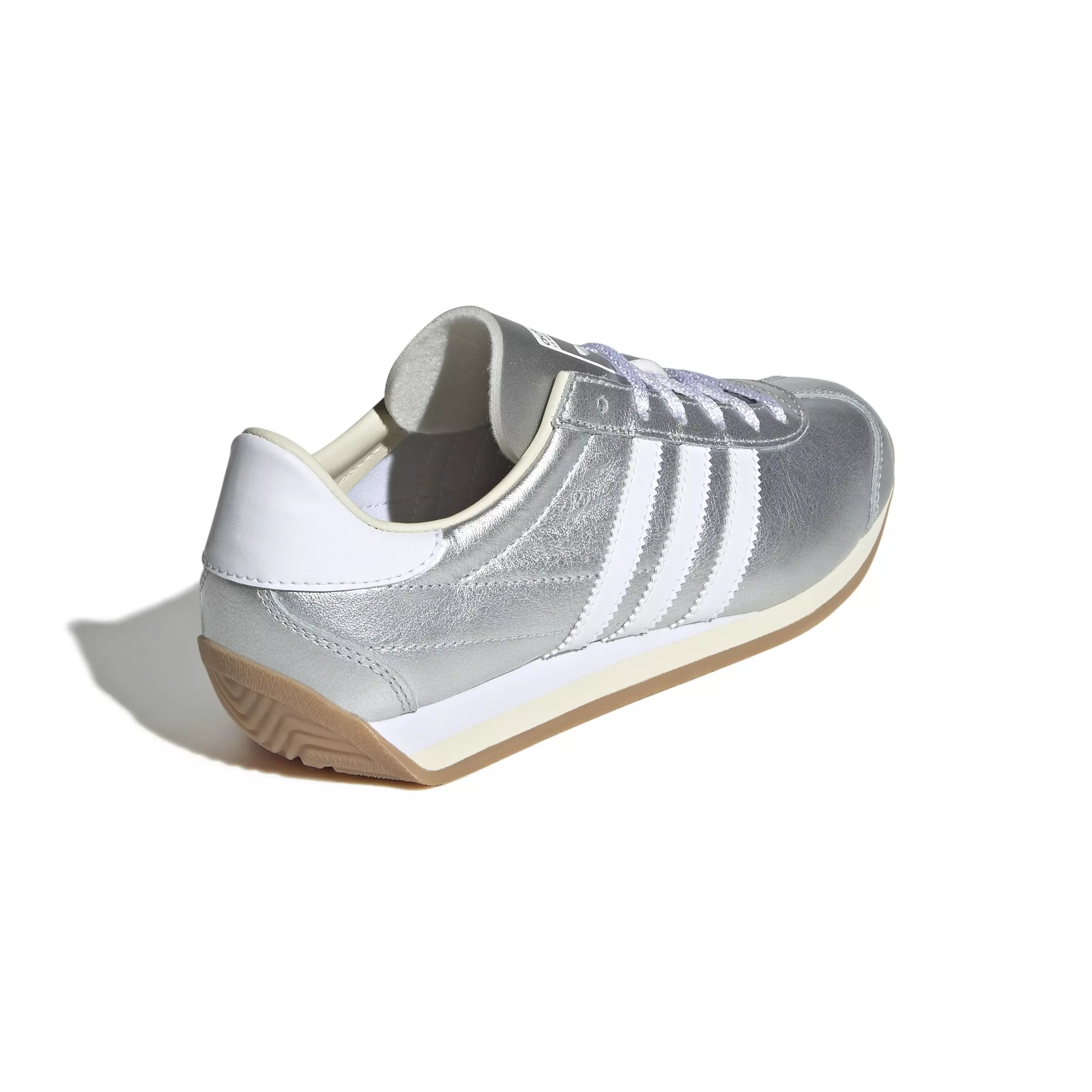 adidas Originals Country OG "Silver Metallic/Ftwr White/Cream White" Women's Shoe - SILVER/WHITE/CREAM