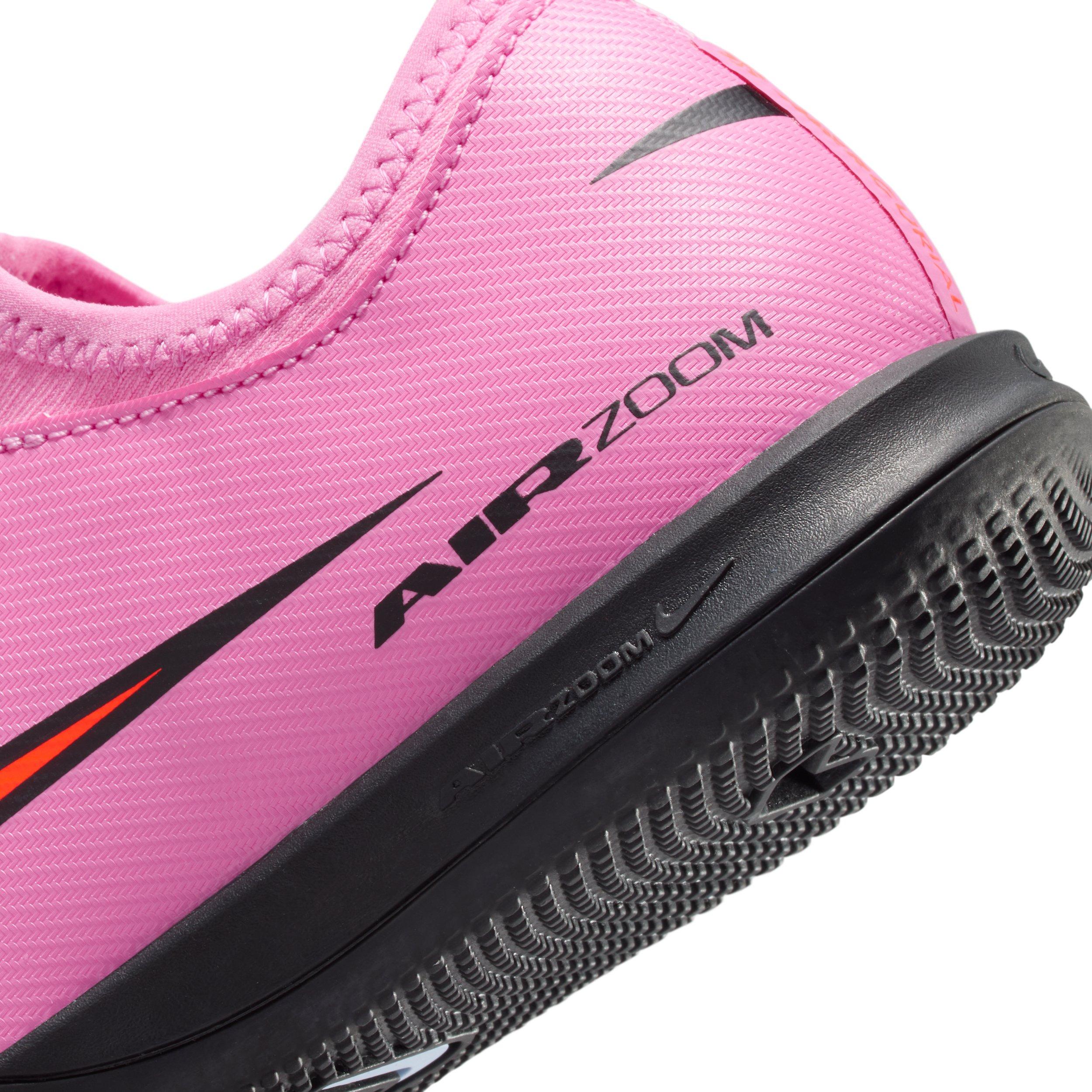 Nike Jr. Mercurial Vapor 16 Academy IC Grade School Kids' "Magic Flamingo/Crimson/Black" Soccer Shoe