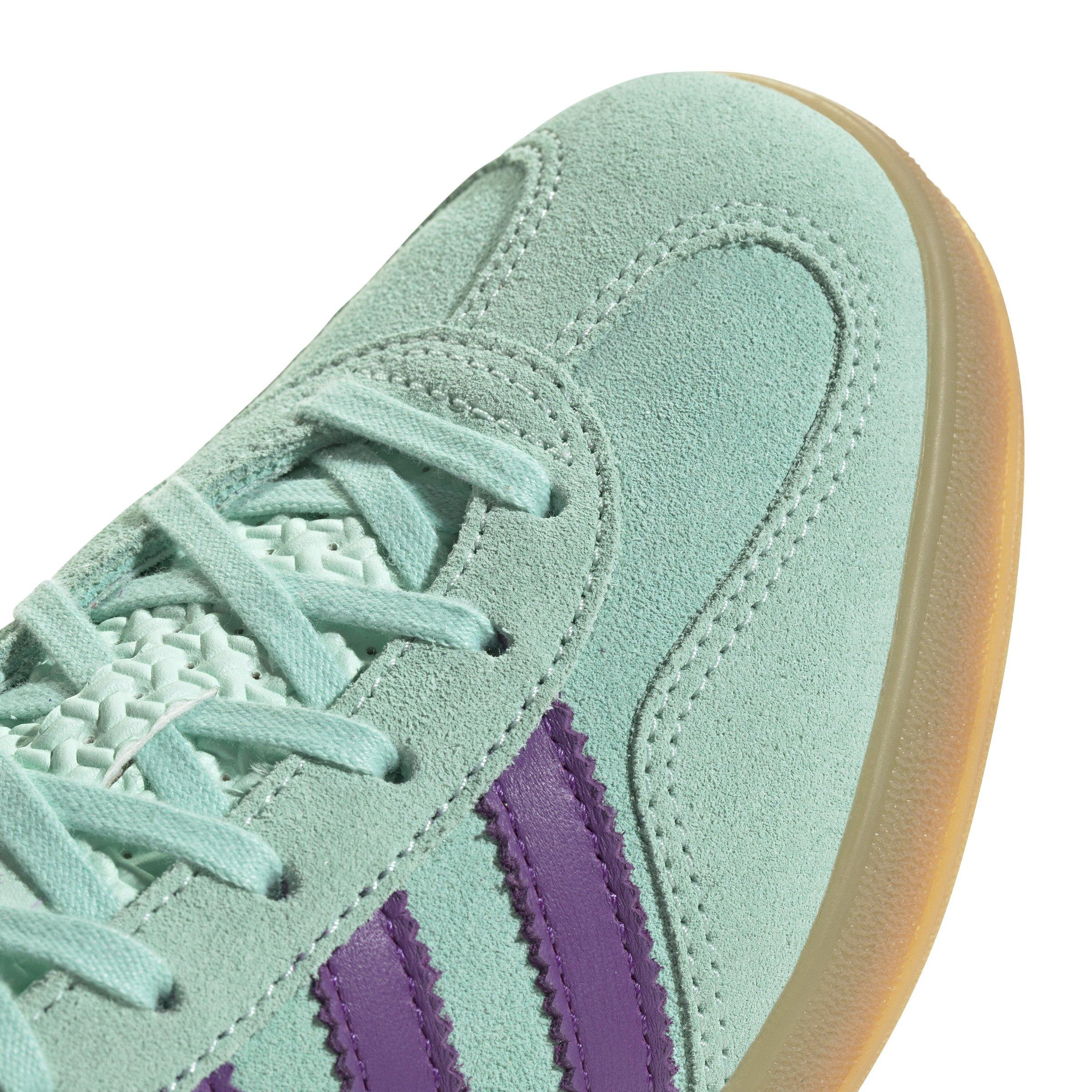 adidas Originals Gazelle "Clear Mint/Active Purple/Ice Lavender" Women's Shoe - MINT/PURPLE/LAVENDER Thumbnail View 6