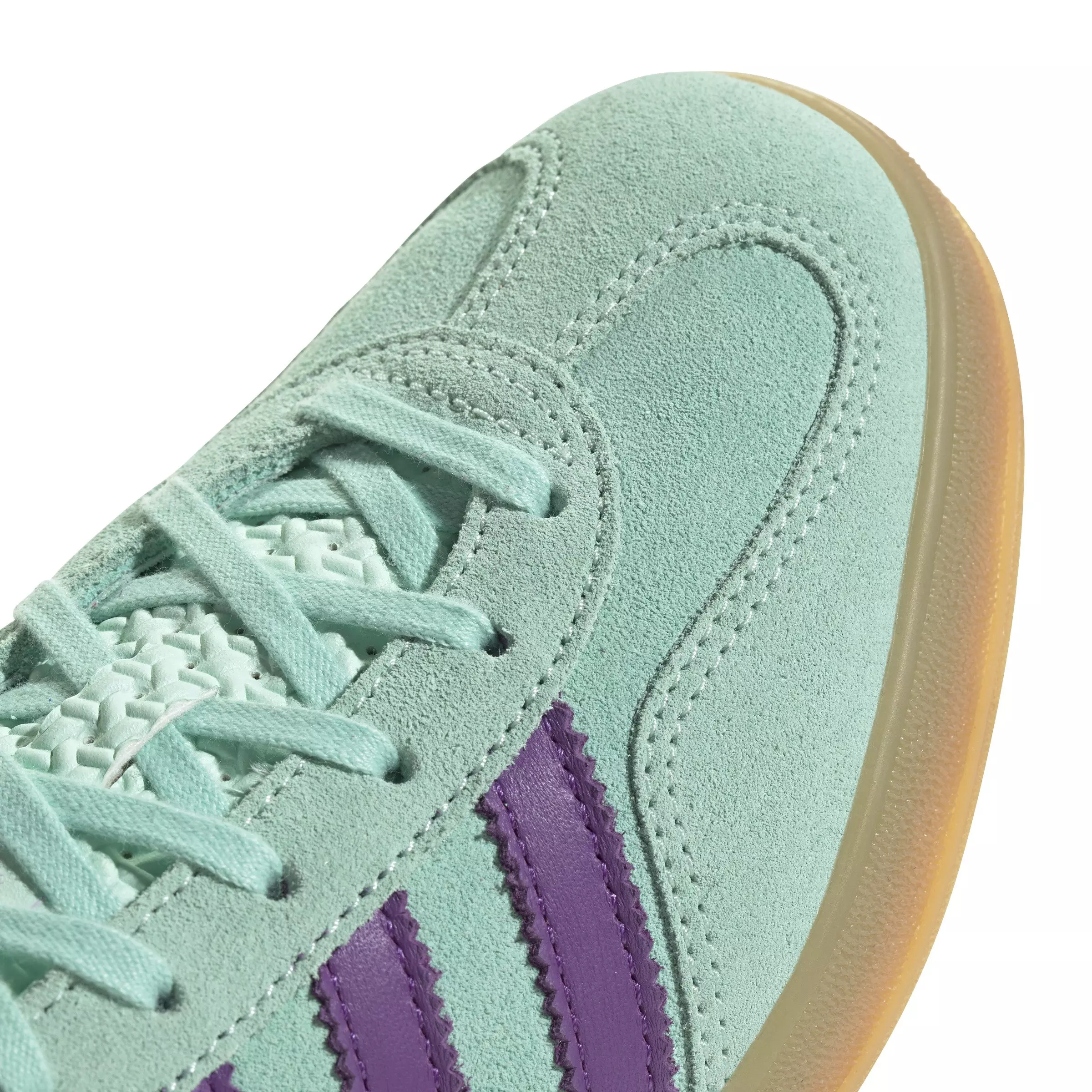 adidas Originals Gazelle "Clear Mint/Active Purple/Ice Lavender" Women's Shoe - MINT/PURPLE/LAVENDER