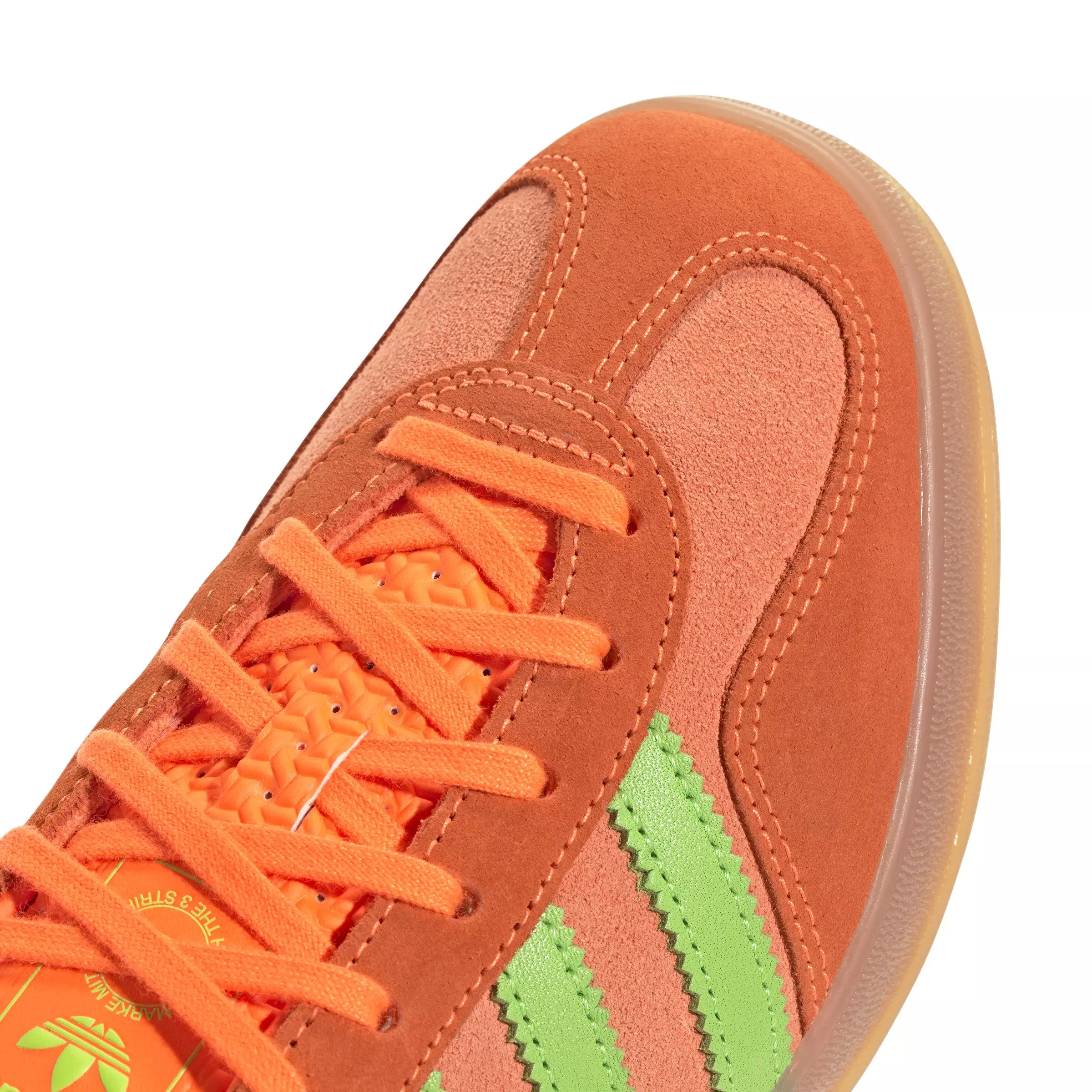 adidas Originals Gazelle "Clear Mint/Solar Orange/Solar Green" Women's Shoe - MINT/ORANGE/GREEN