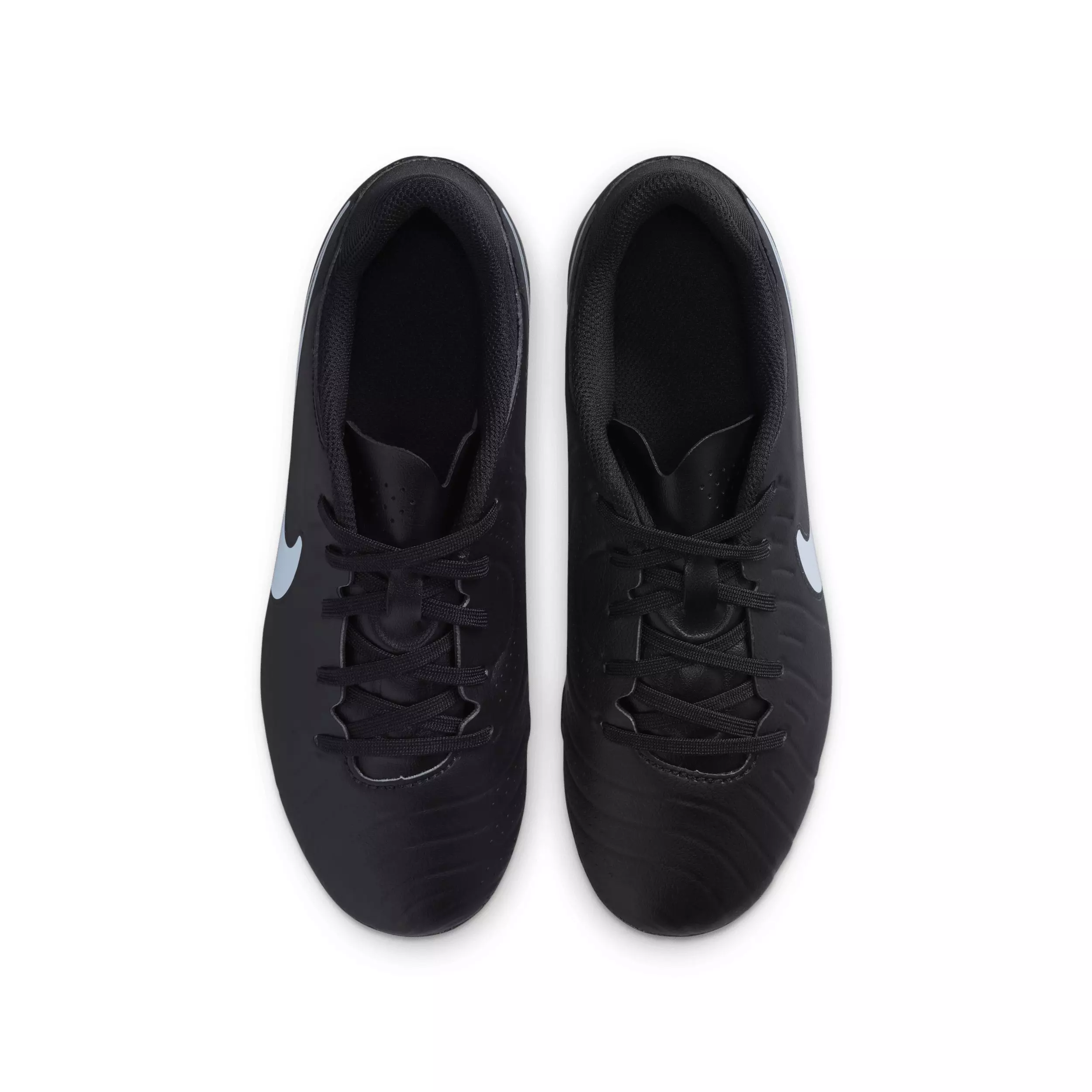 Nike Jr. Tiempo Legend 10 Academy MG "Black/Black" Grade School Kids' Soccer Cleat - BLACK/BLACK