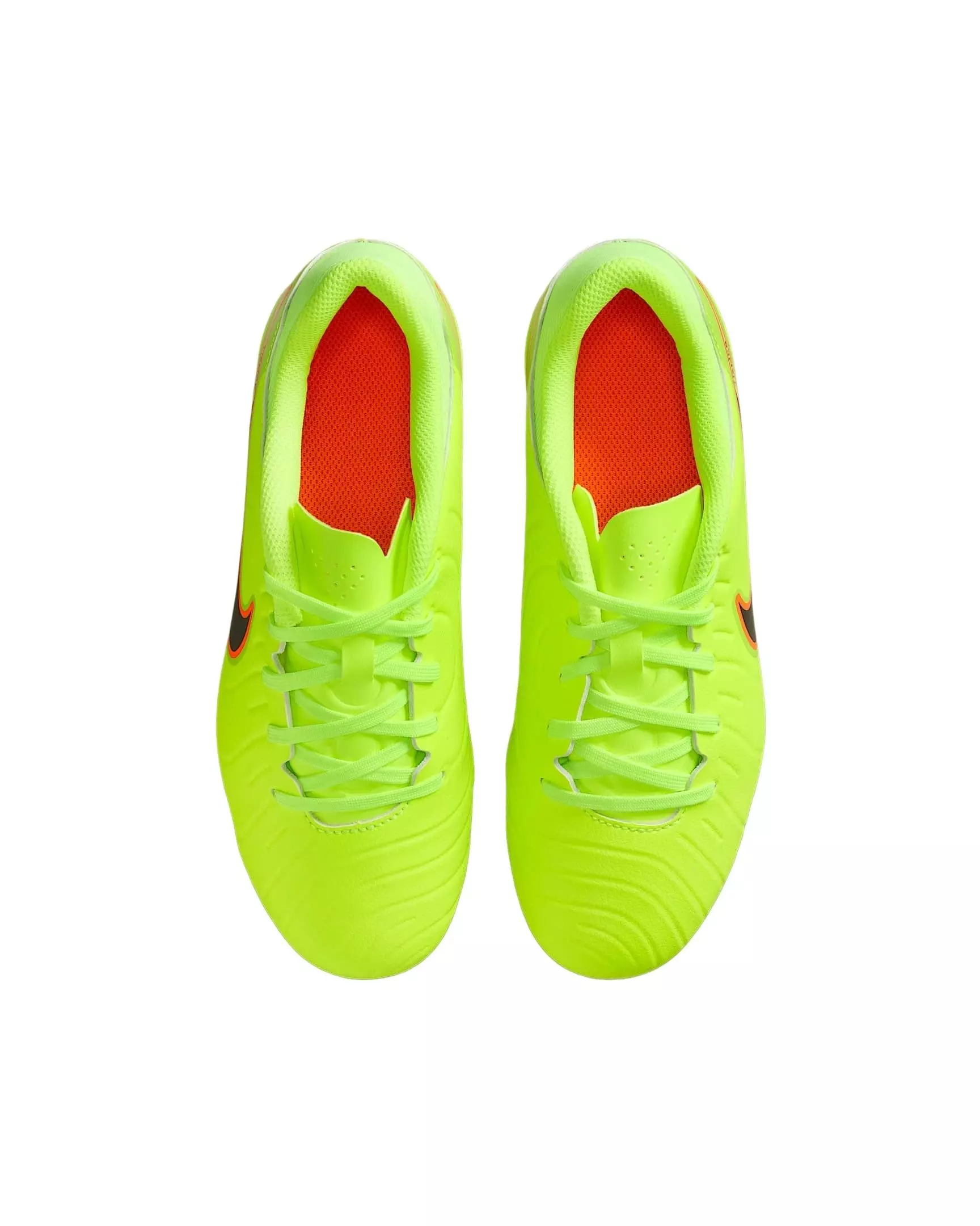 Nike Jr. Tiempo Legend 10 Academy MG "Volt/Black" Grade School Kids' Soccer Cleat - VOLT/BLACK