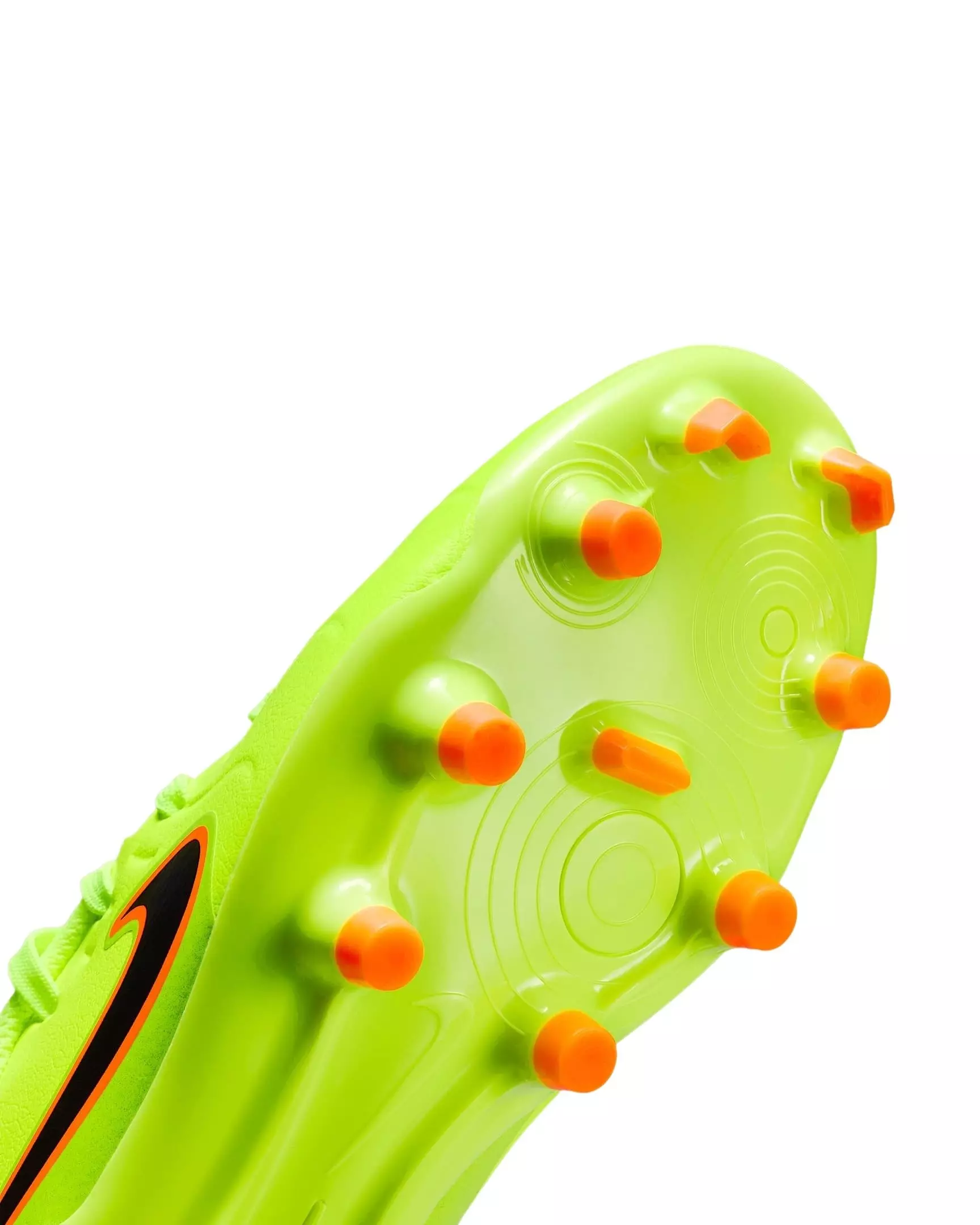 Nike Jr. Tiempo Legend 10 Academy MG "Volt/Black" Grade School Kids' Soccer Cleat - VOLT/BLACK