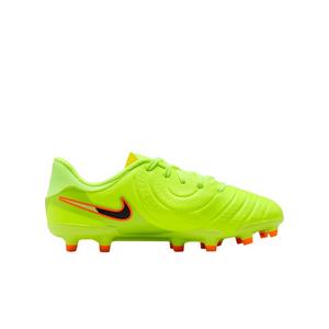 Nike Jr. Tiempo Legend 10 Academy MG "Volt/Black" Grade School Kids' Soccer Cleat