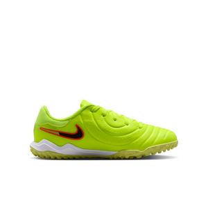 Nike Jr. Tiempo Legend 10 Academy Turf "Volt/Black" Grade School Kids' Soccer Shoe