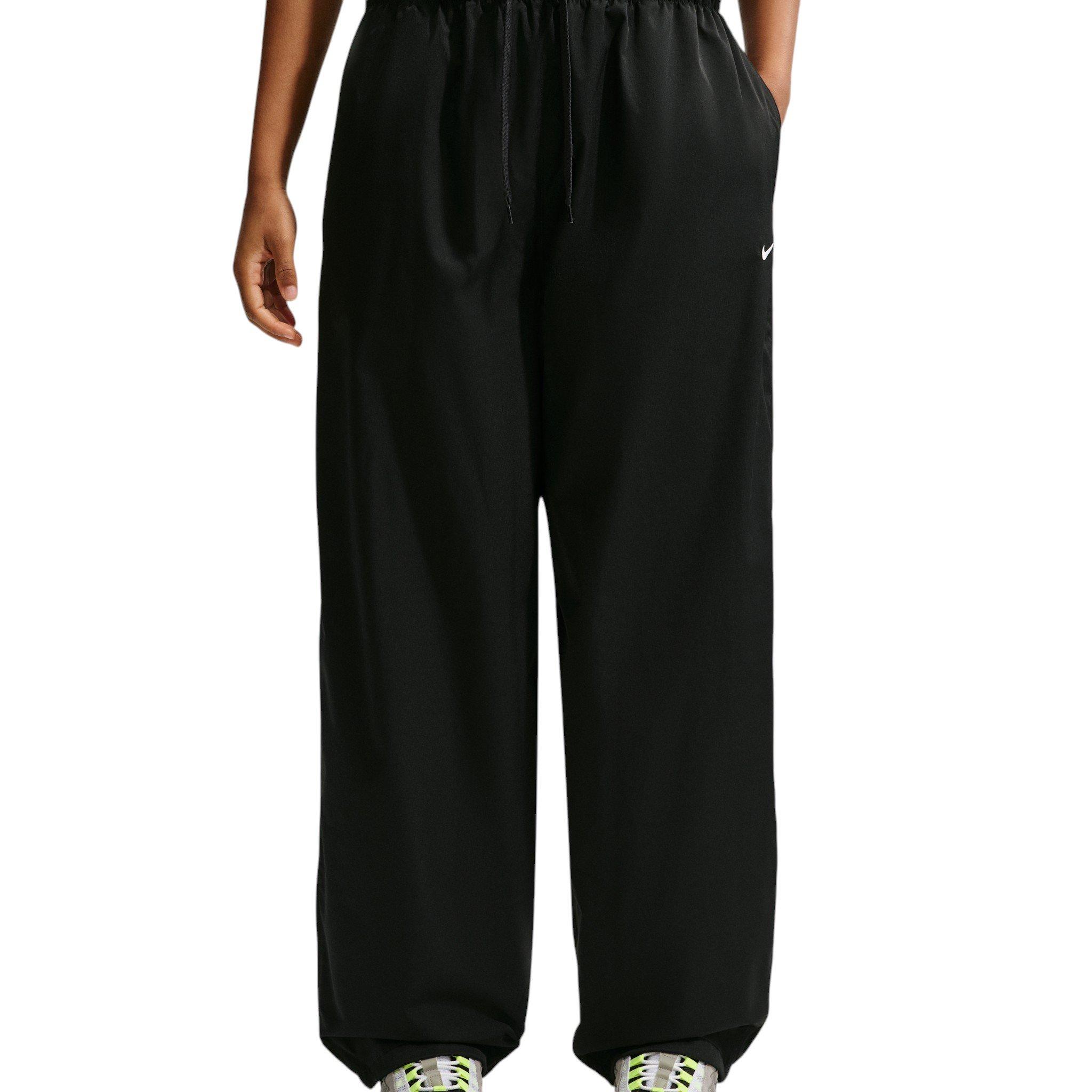 Nike Women's Sportswear Loose High-Waisted Track Pants - Black - BLACK