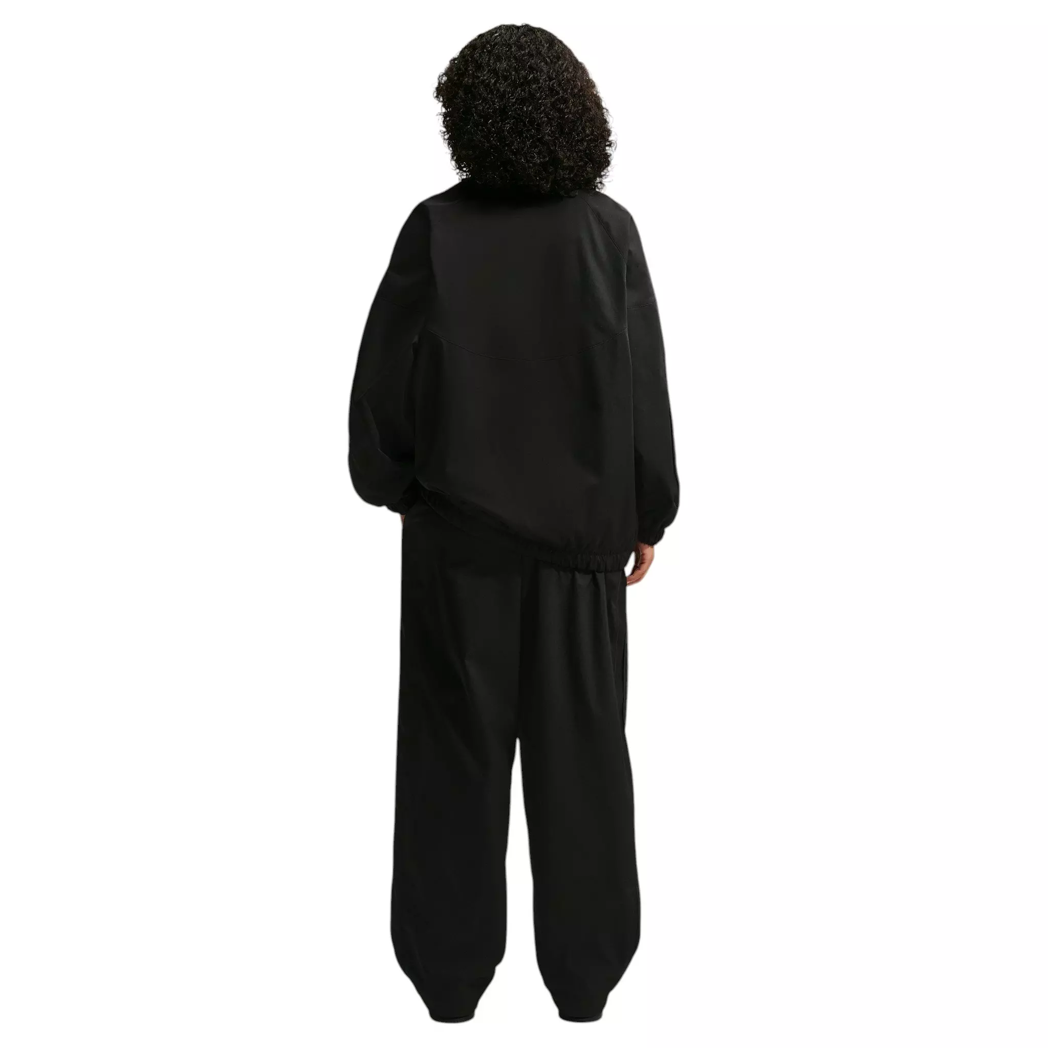 Nike Women's Sportswear Loose High-Waisted Track Pants - Black - BLACK