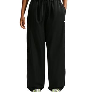 Nike Women's Sportswear Loose High-Waisted Track Pants - Black - BLACK