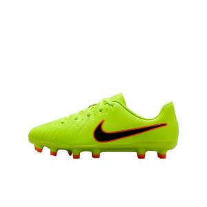 Nike Jr. Tiempo Legend 10 Club MG "Volt/Black" Grade School Kids' Soccer Cleat