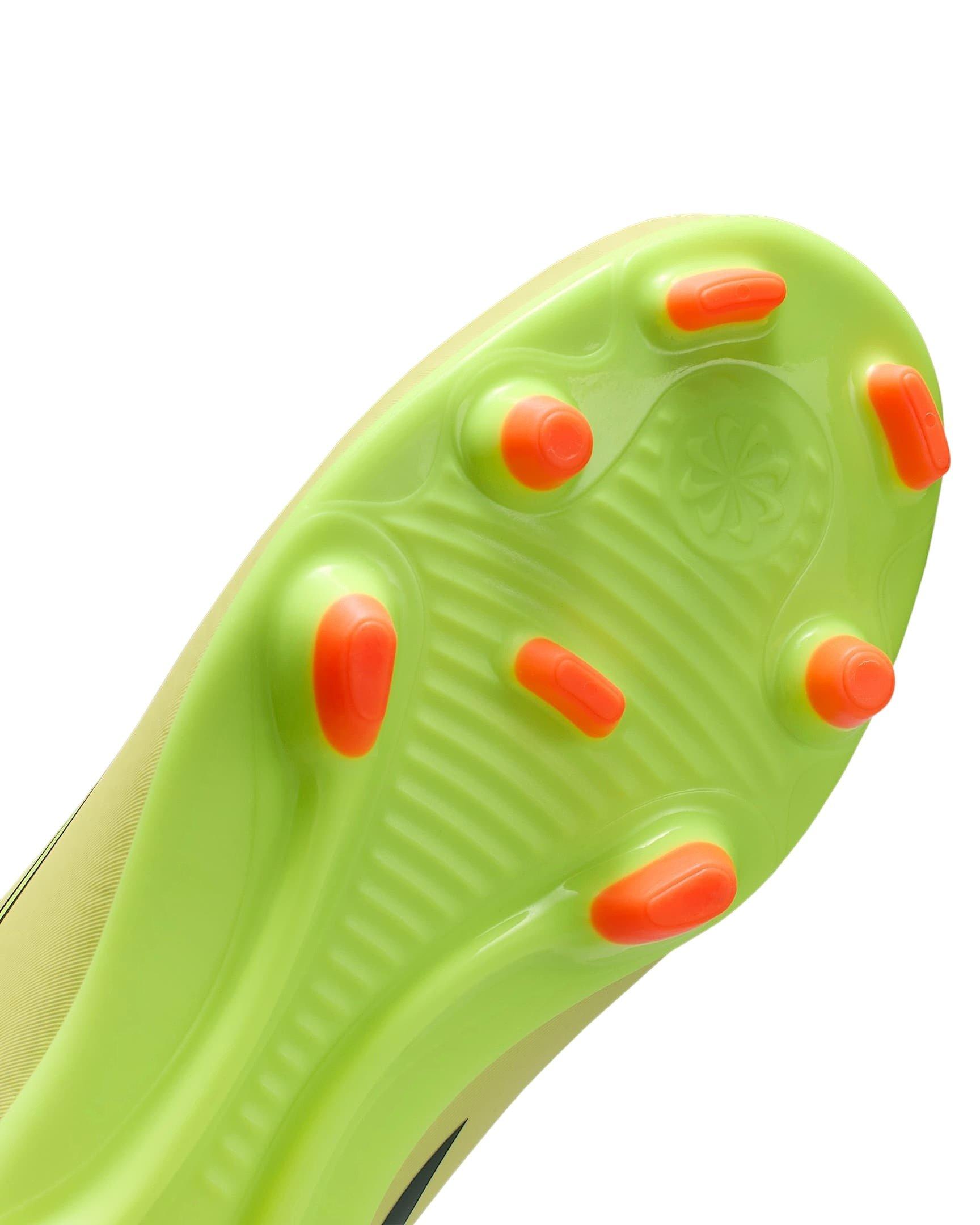 Nike Jr. Mercurial Vapor 16 Club MG Grade School Kids' "Limelight/Hyper Crimson/Volt" Soccer Cleat