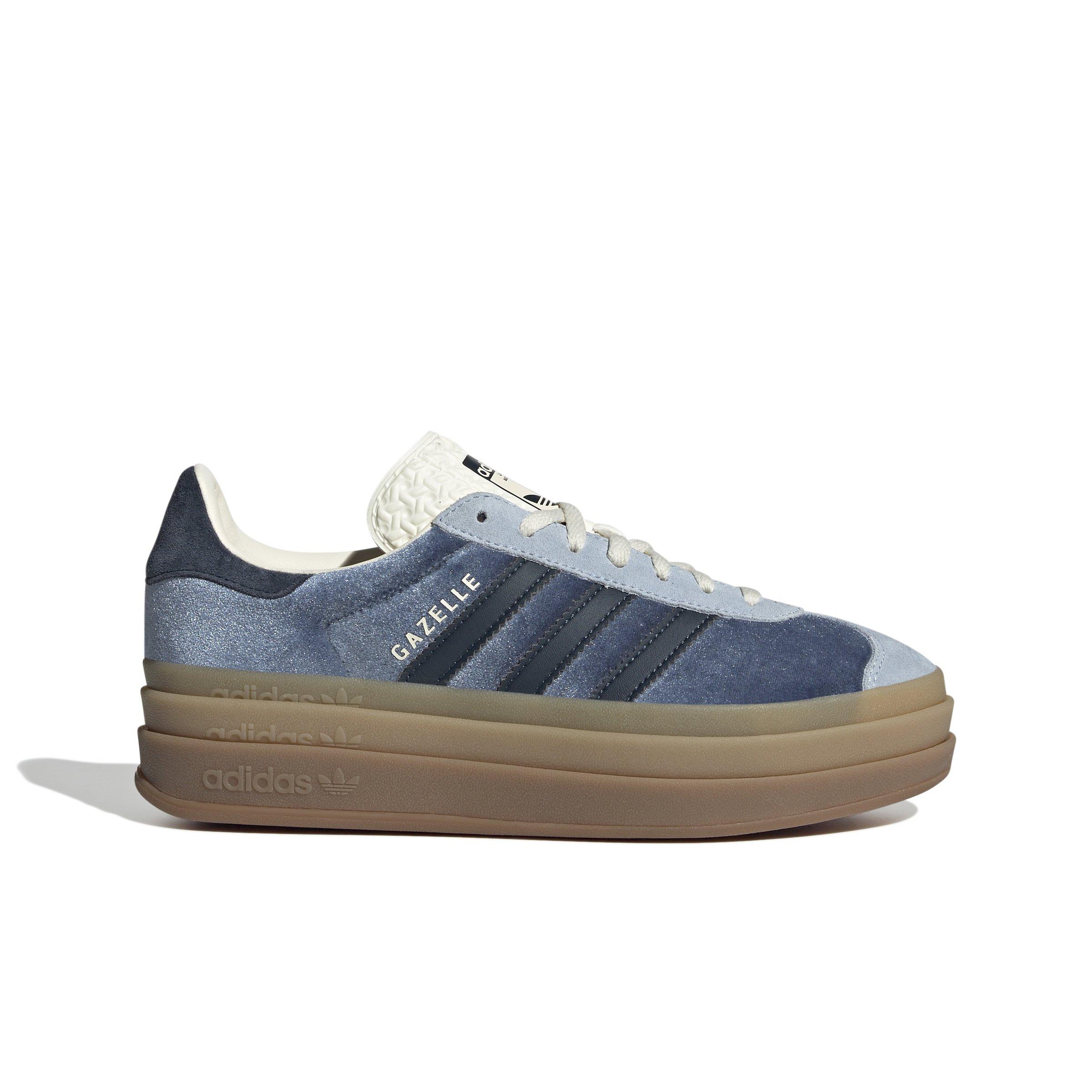 adidas Originals Gazelle Bold "Preloved Ink/Aurora Ink/Wonder Blue" Women's Shoe - INK/INK/BLUE Thumbnail View 1
