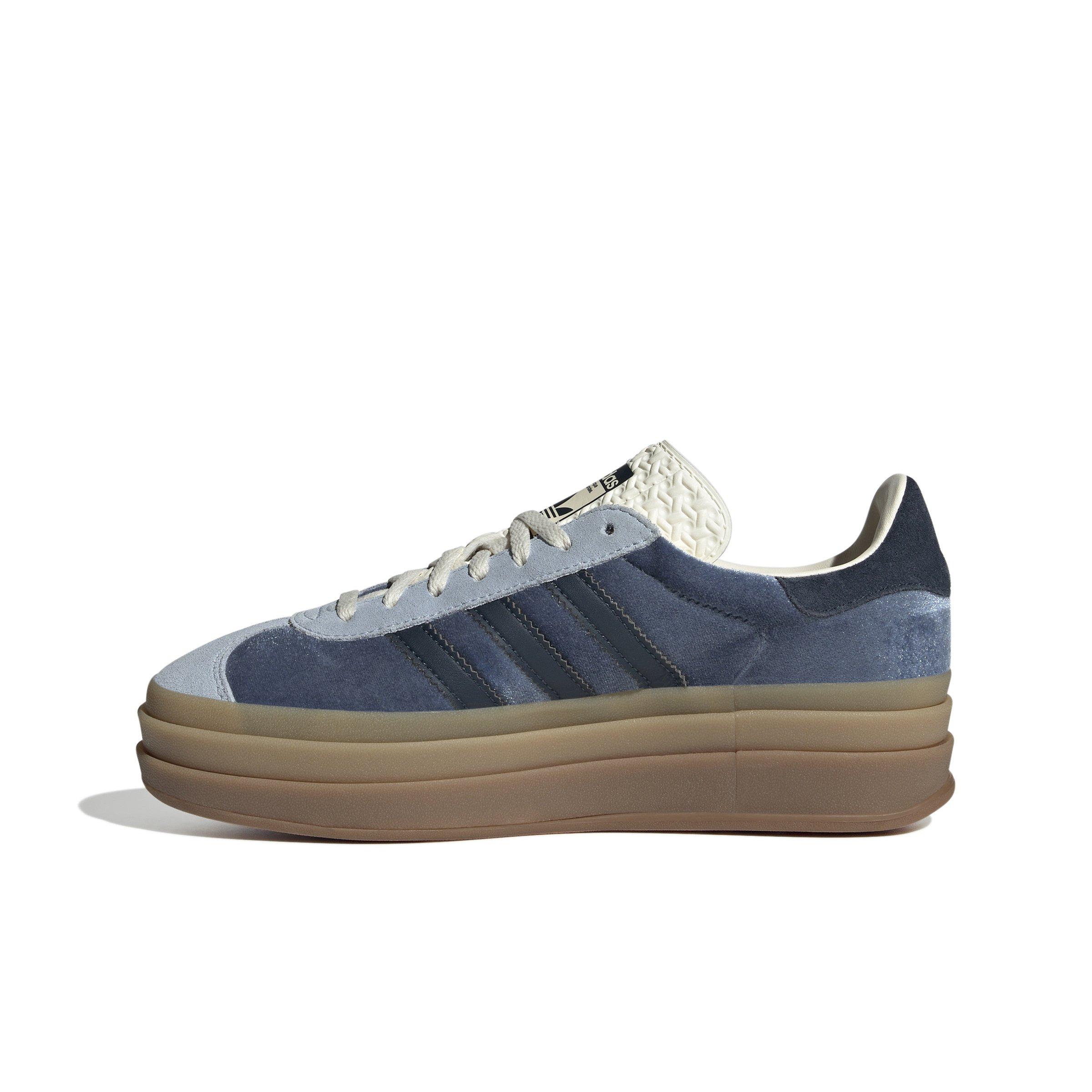 adidas Originals Gazelle Bold "Preloved Ink/Aurora Ink/Wonder Blue" Women's Shoe - INK/INK/BLUE Thumbnail View 2