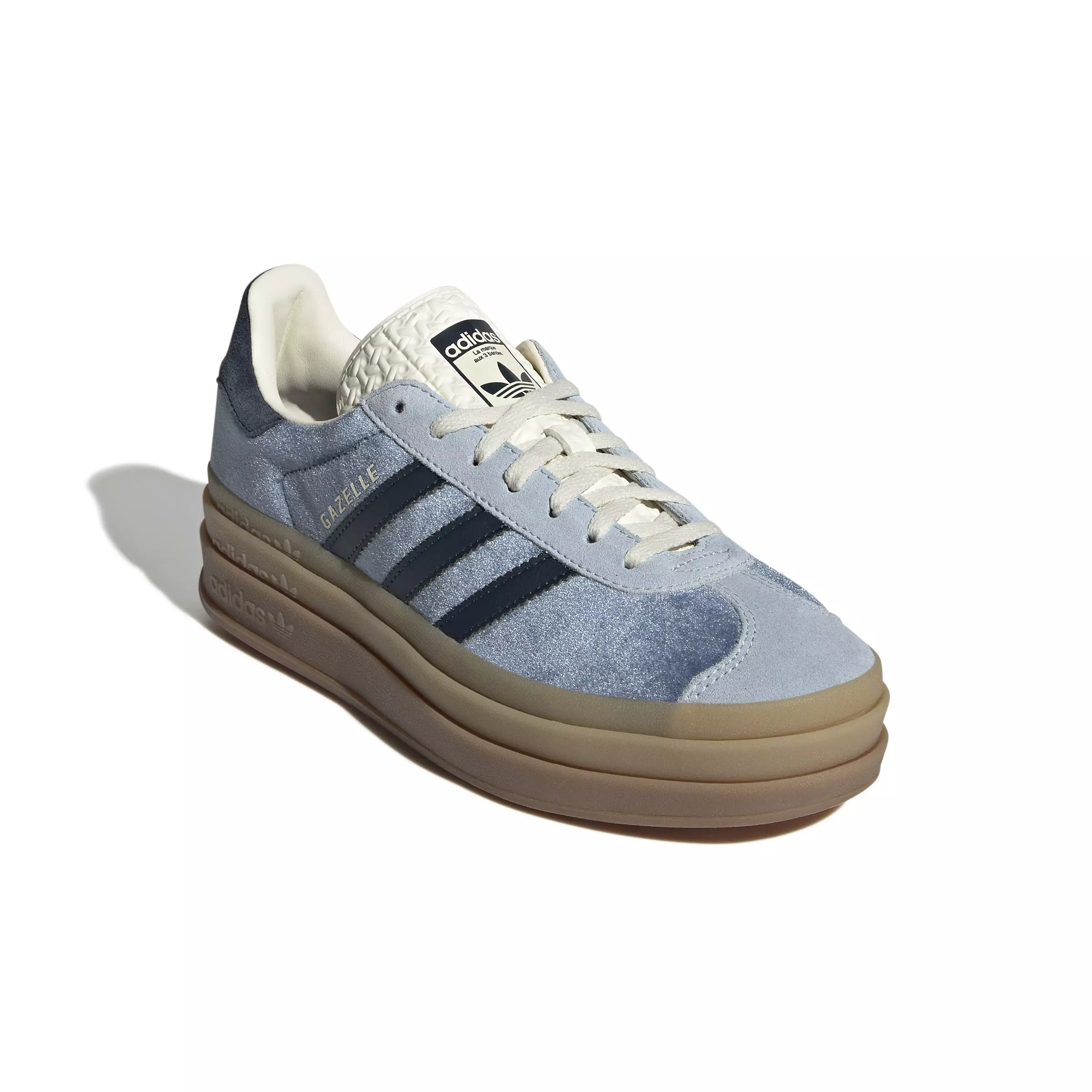 adidas Originals Gazelle Bold "Preloved Ink/Aurora Ink/Wonder Blue" Women's Shoe - INK/INK/BLUE