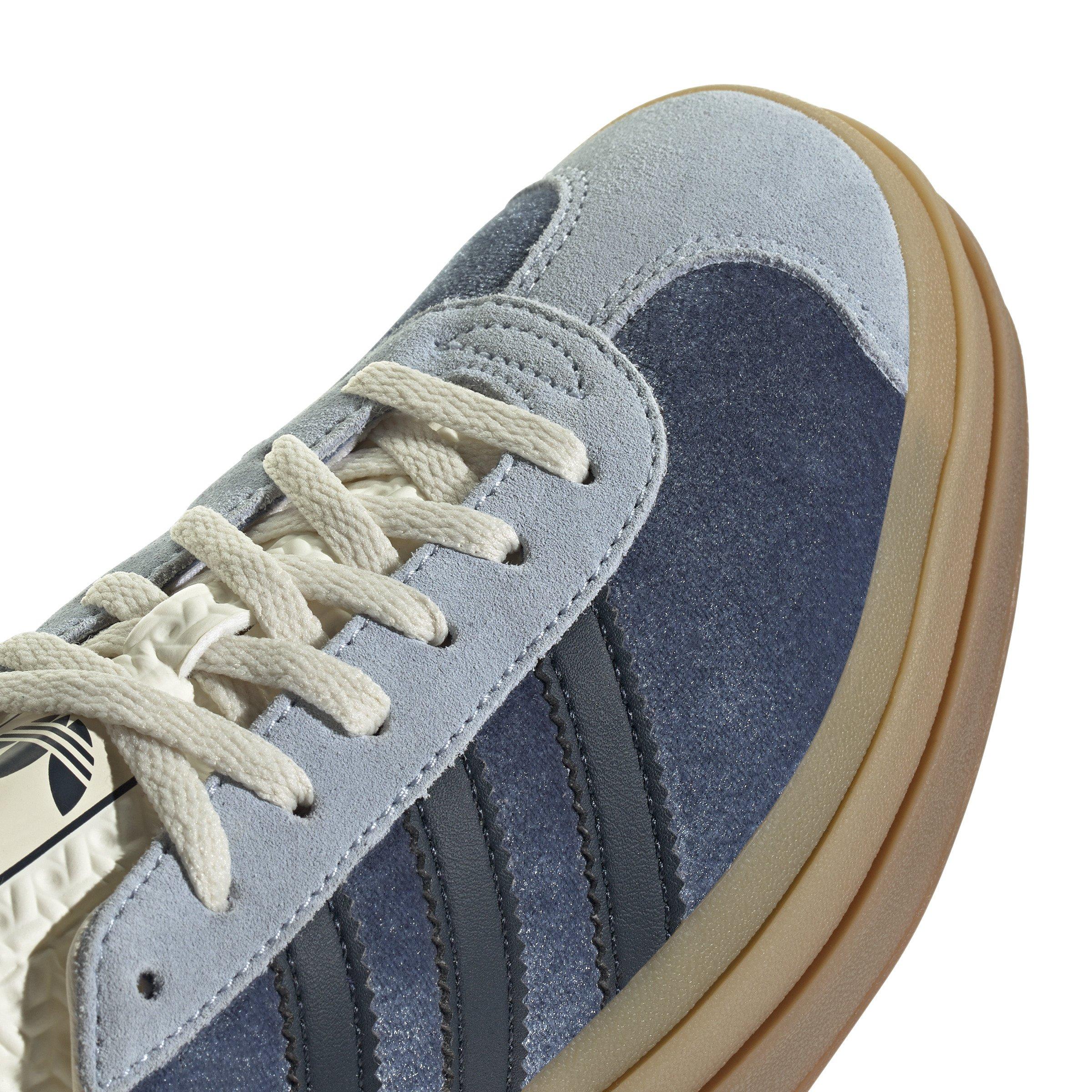 adidas Originals Gazelle Bold "Preloved Ink/Aurora Ink/Wonder Blue" Women's Shoe - INK/INK/BLUE Thumbnail View 7