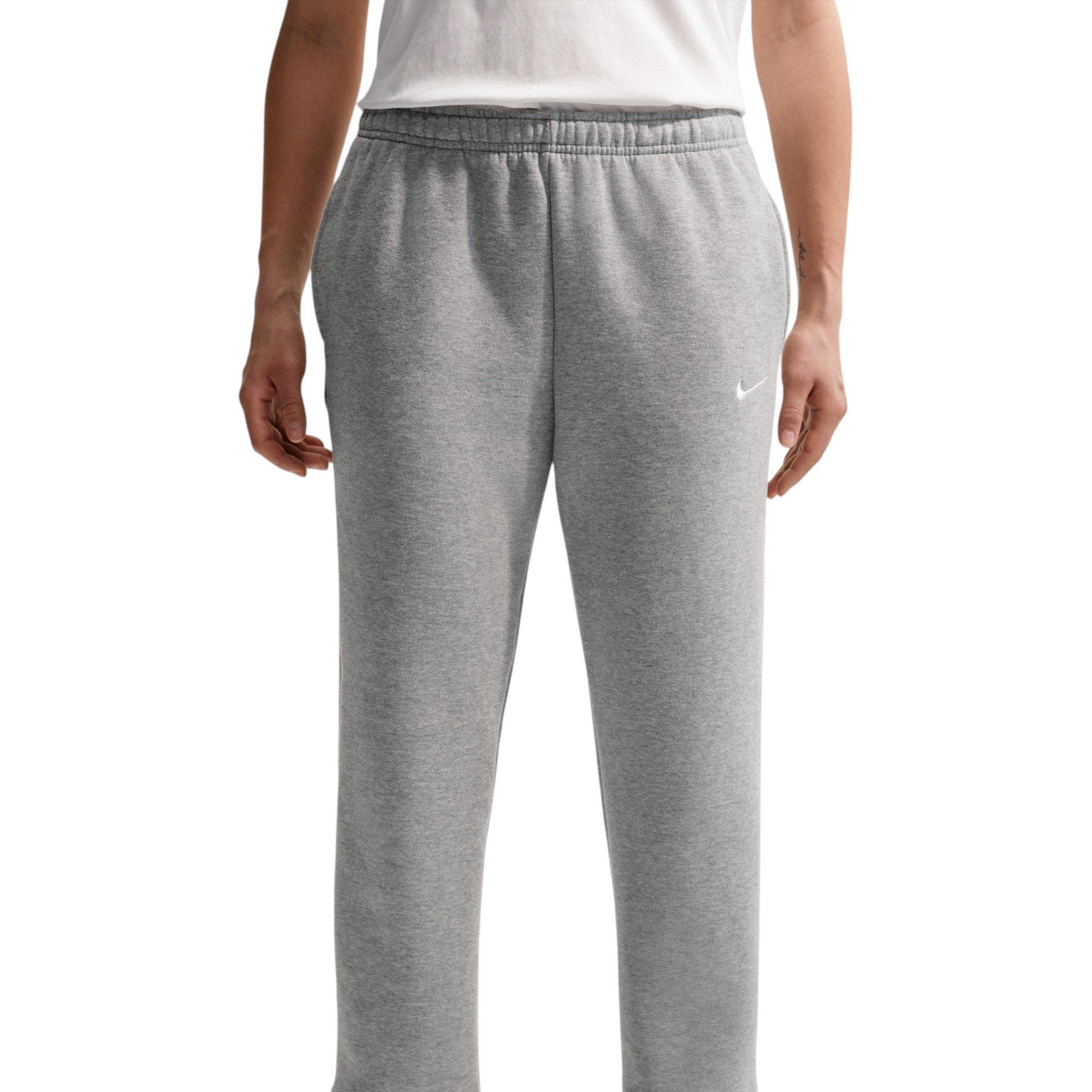 Nike Women's Studio Fleece Med-Weight Mid-Rise Joggers - Dk Grey - DK GREY