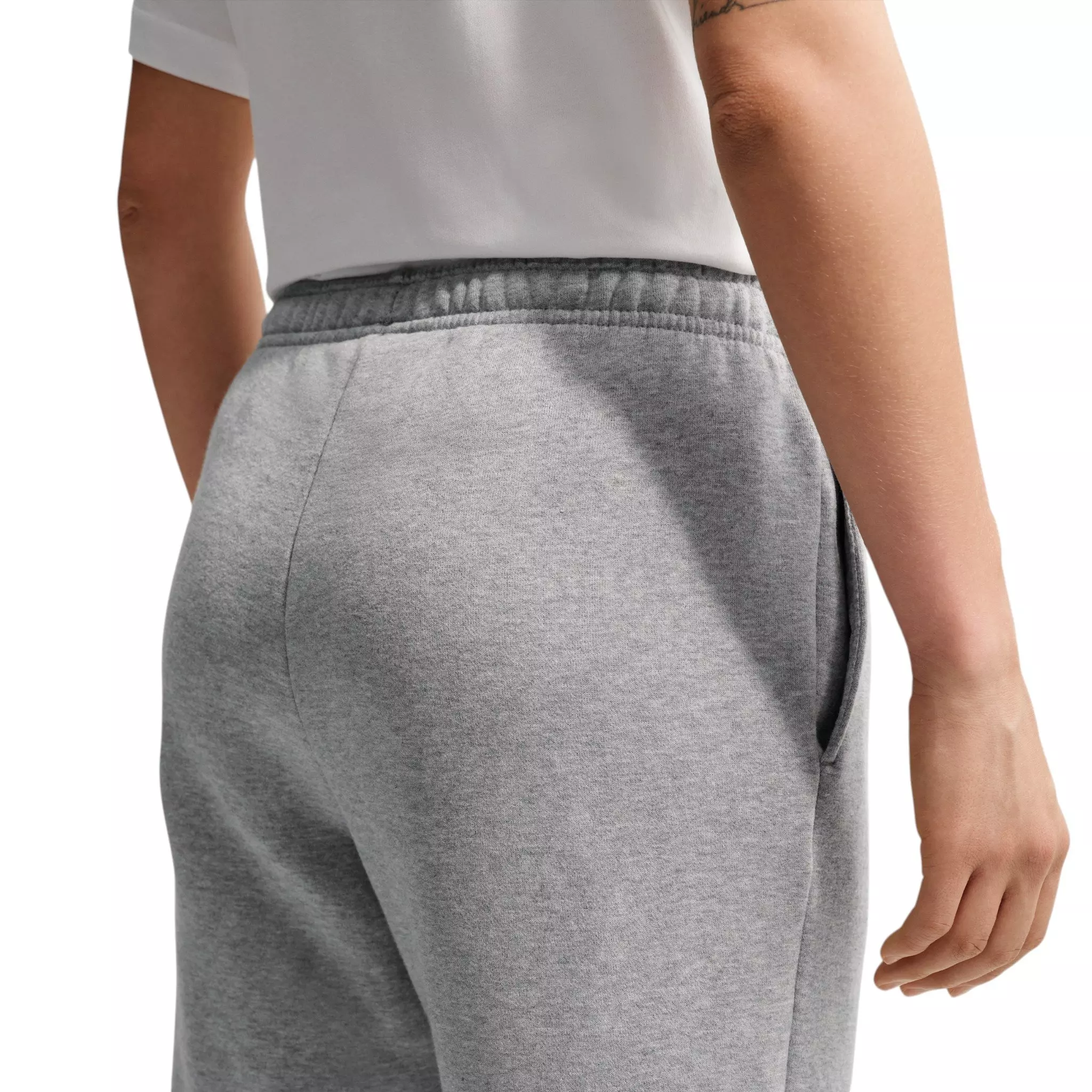 Nike Women's Studio Fleece Med-Weight Mid-Rise Joggers - Dk Grey - DK GREY