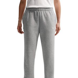 Nike Women's Studio Fleece Med-Weight Mid-Rise Joggers - Dk Grey - DK GREY
