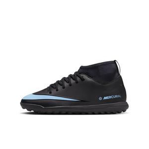 Nike Jr. Mercurial Superfly 10 Club Turf "Black/Black" Grade School Kids' Soccer Shoe