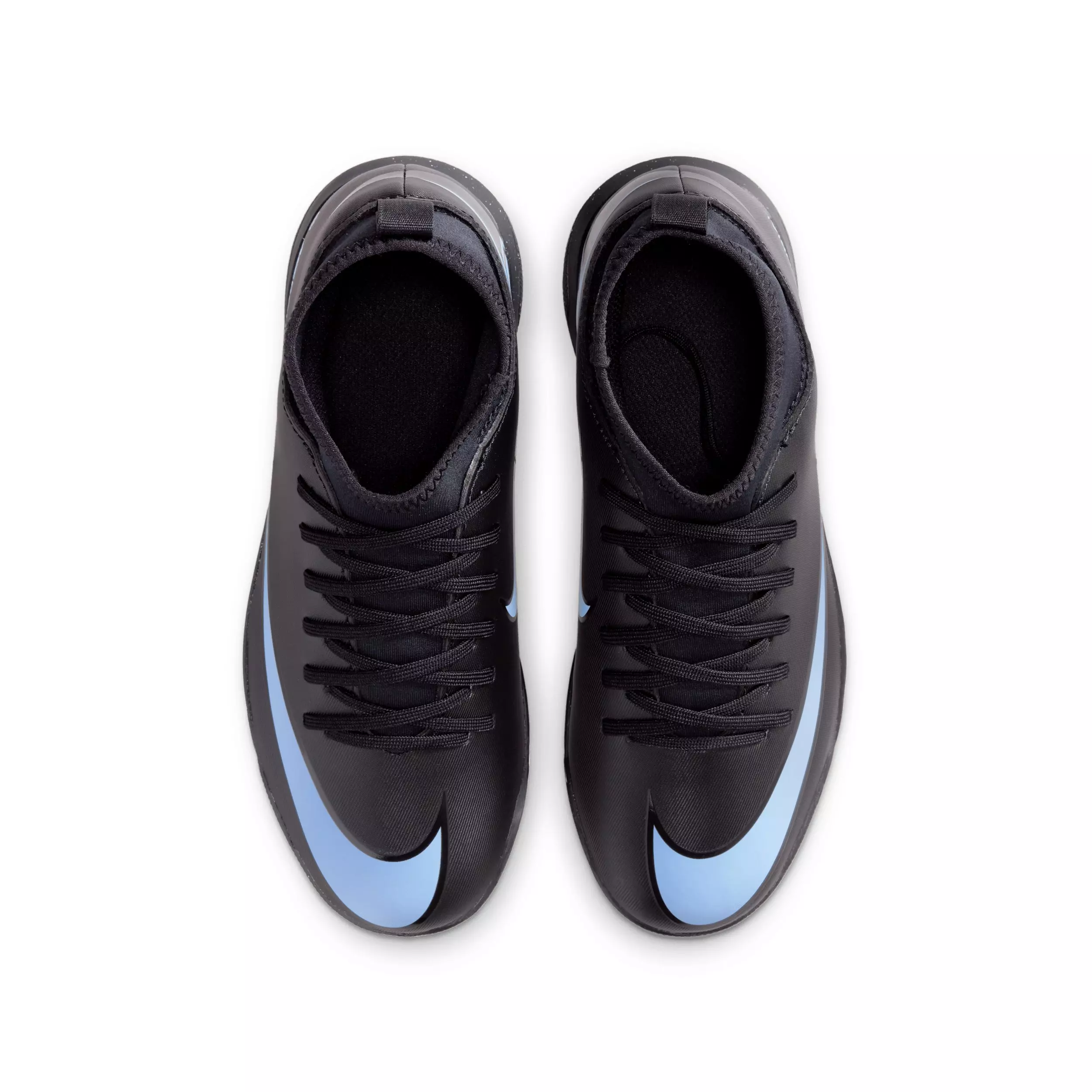Nike Jr. Mercurial Superfly 10 Club Turf "Black/Black" Grade School Kids' Soccer Shoe - BLACK/BLACK