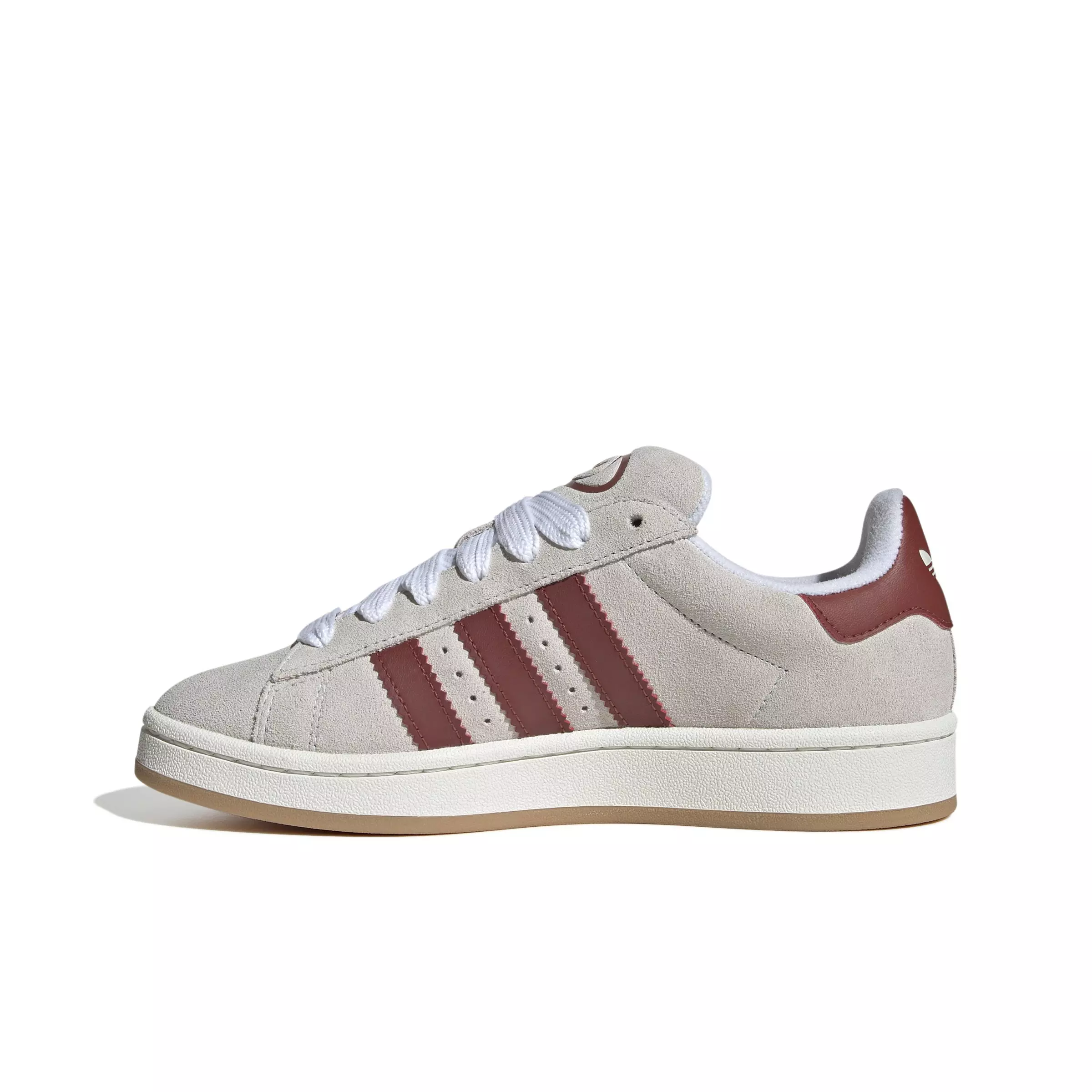 adidas Originals Campus 00s "Crystal White/Core White/Preloved Ruby" Women's Shoe - WHITE/WHITE/RUBY