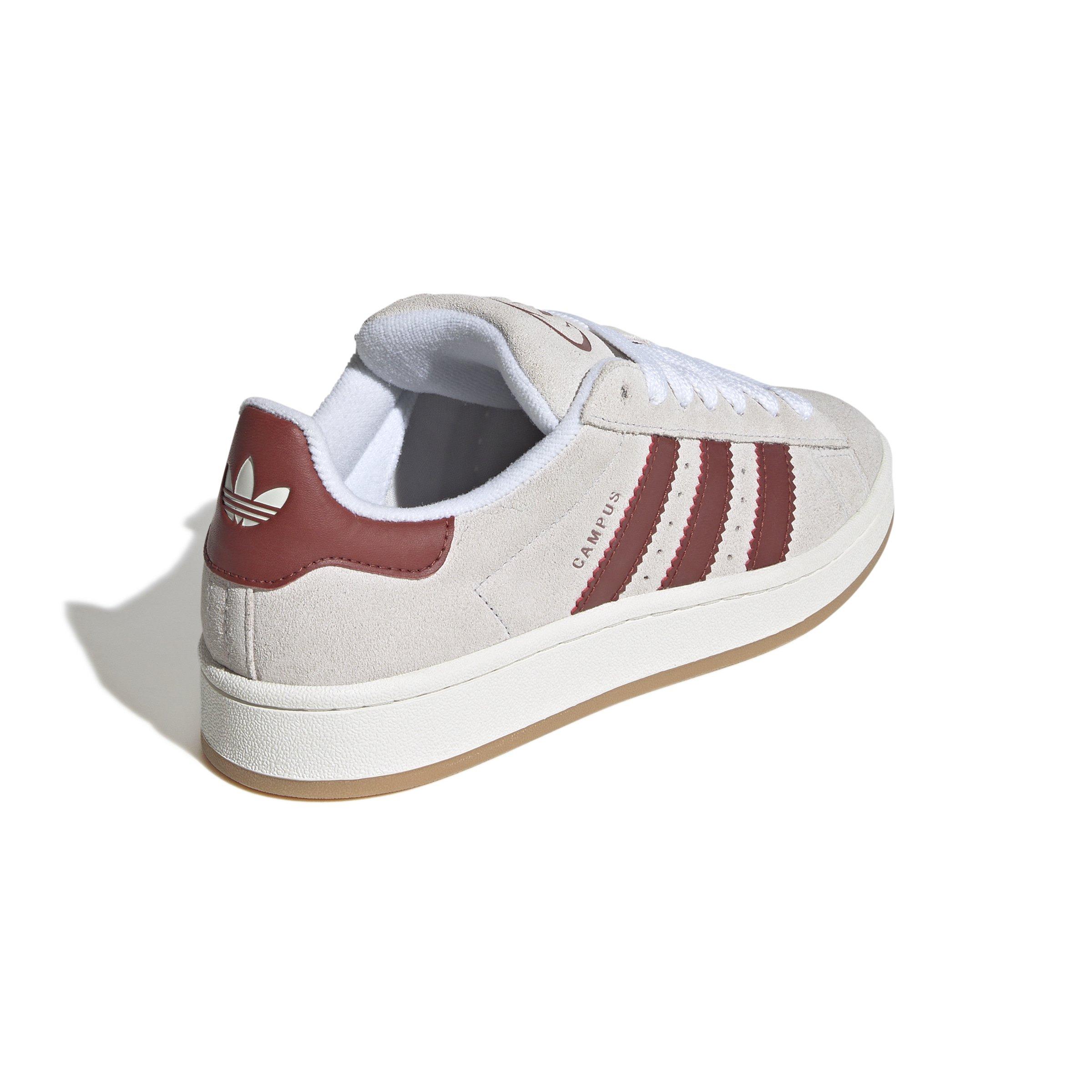 adidas Originals Campus 00s "Crystal White/Core White/Preloved Ruby" Women's Shoe - WHITE/WHITE/RUBY Thumbnail View 4