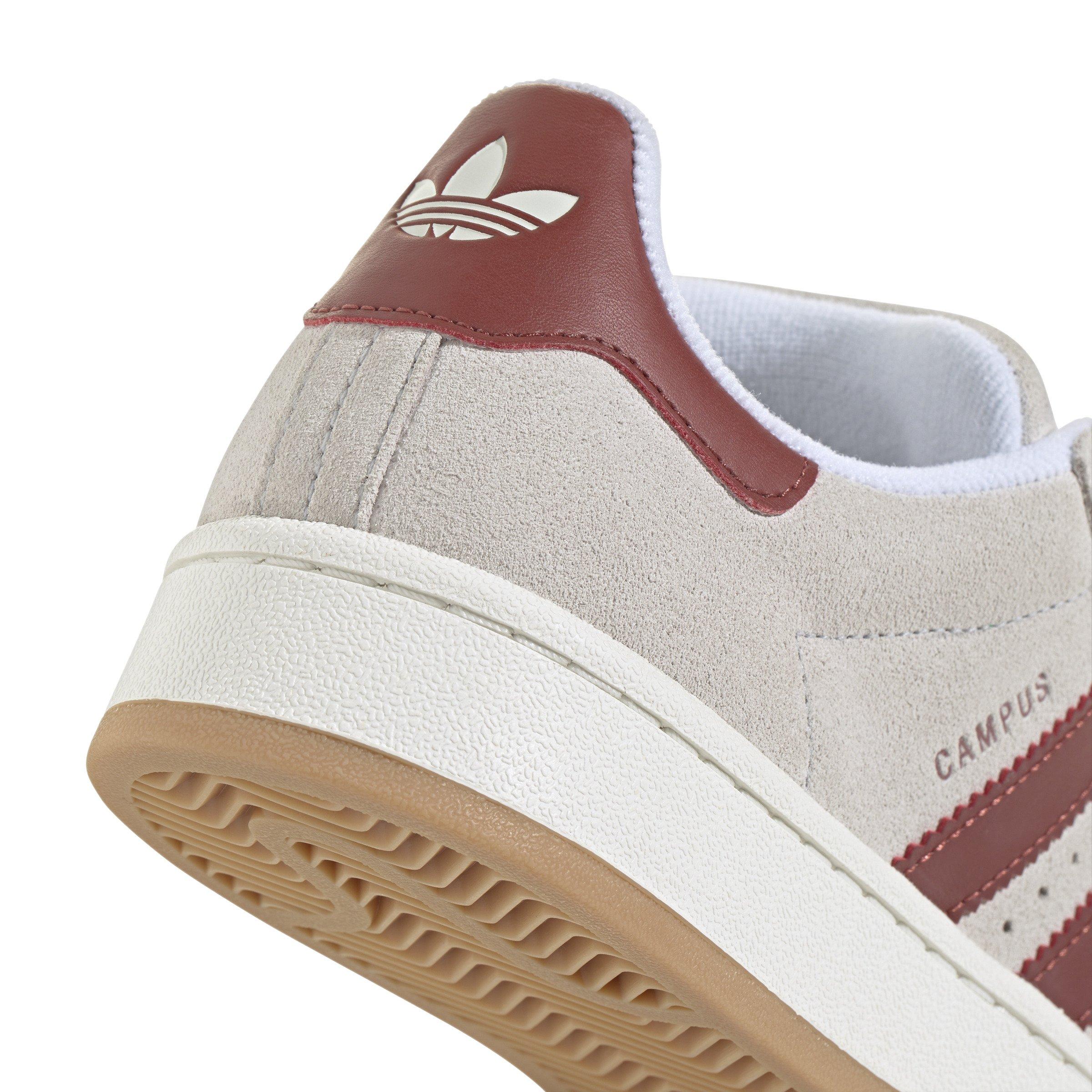 adidas Originals Campus 00s "Crystal White/Core White/Preloved Ruby" Women's Shoe - WHITE/WHITE/RUBY Thumbnail View 7