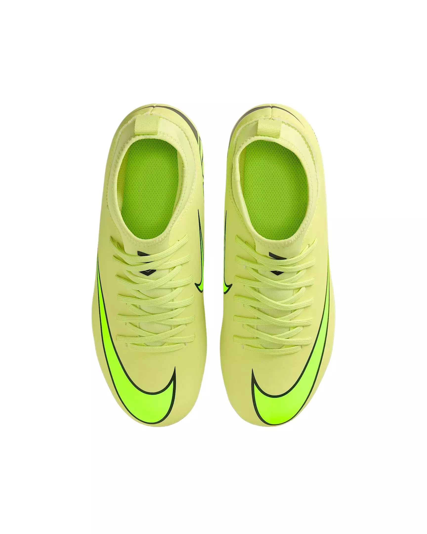 Nike Jr. Mercurial Superfly 10 Club MG "Limelight/Crimson/Volt" Grade School Kids' Soccer Cleat - LIMELIGHT/CRIMSON/VOLT