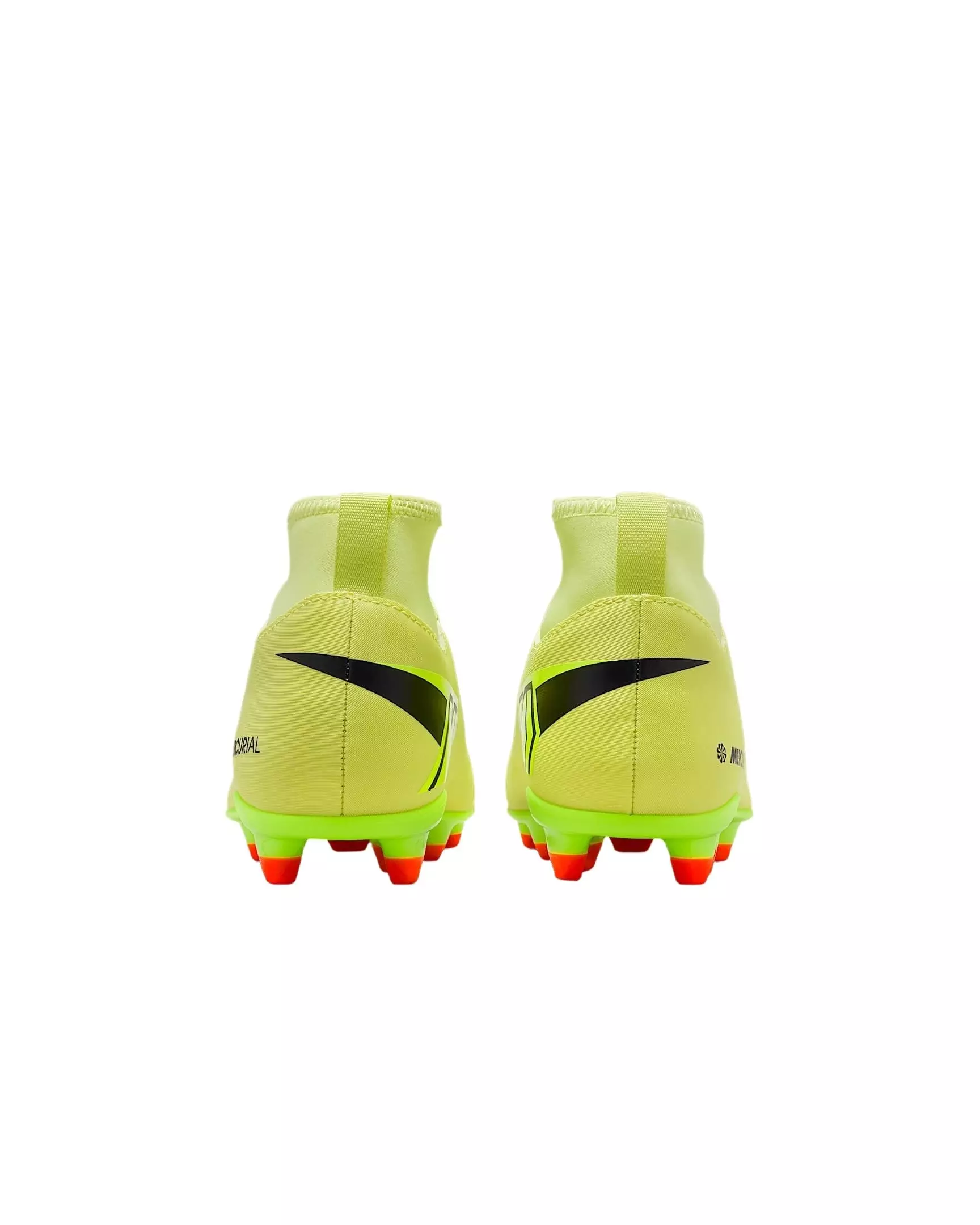Nike Jr. Mercurial Superfly 10 Club MG "Limelight/Crimson/Volt" Grade School Kids' Soccer Cleat - LIMELIGHT/CRIMSON/VOLT
